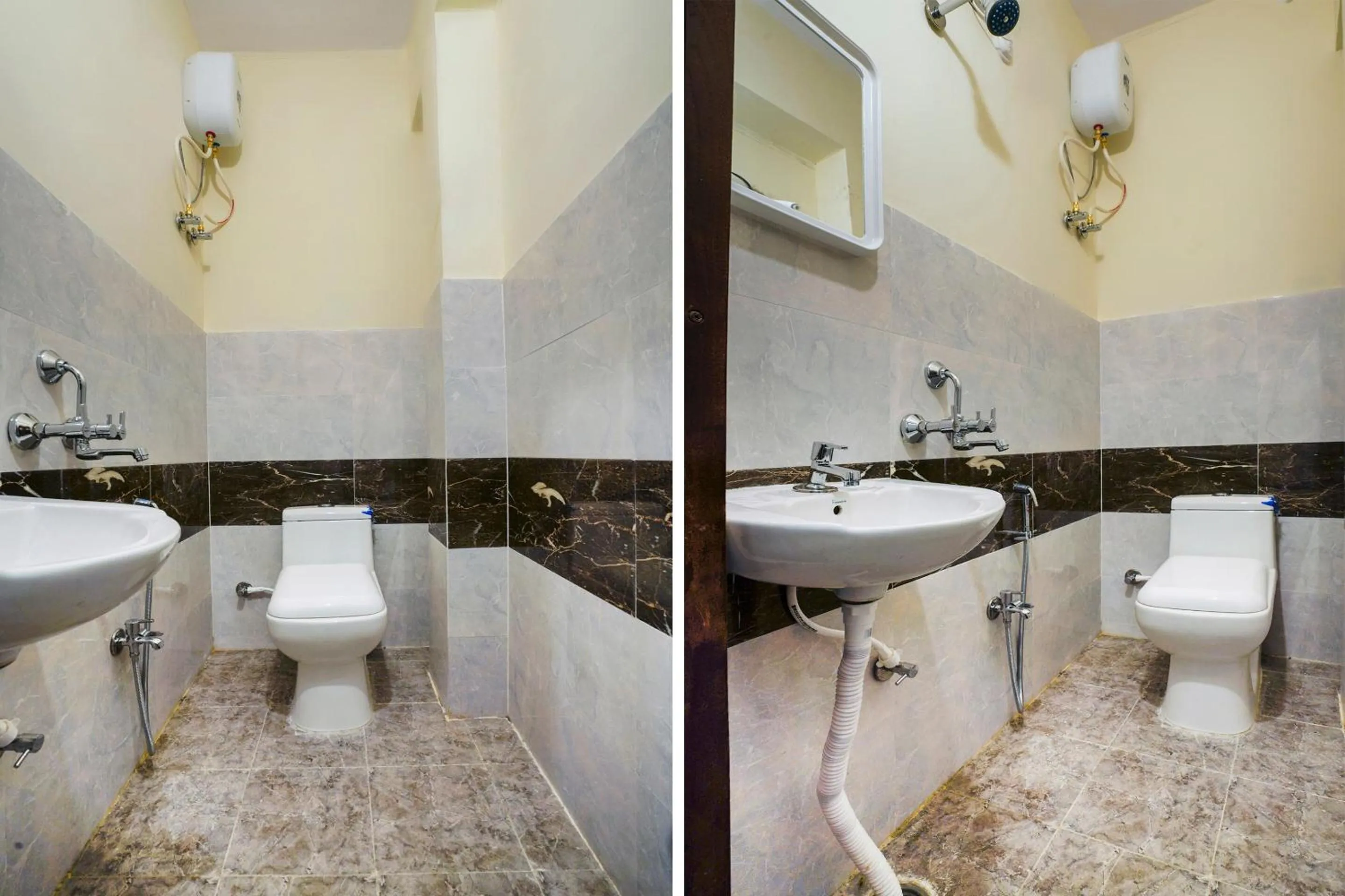 Bathroom in Hotel O Alpine glow Zenith