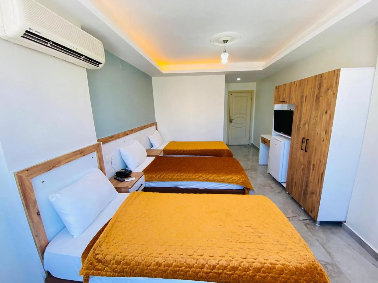 Bed in GARDEN ASMİN OTEl&SPA