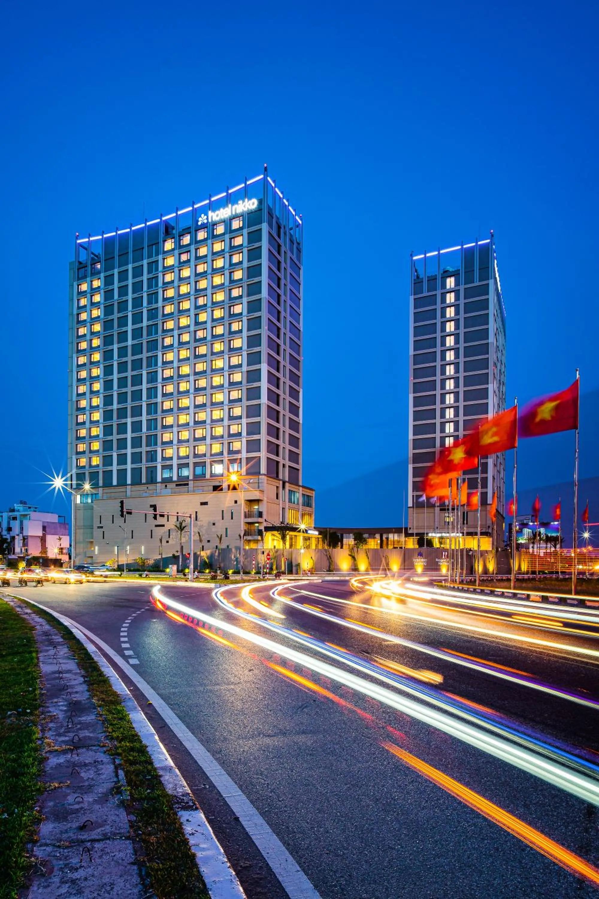 Facade/entrance in Hotel Nikko Hai Phong