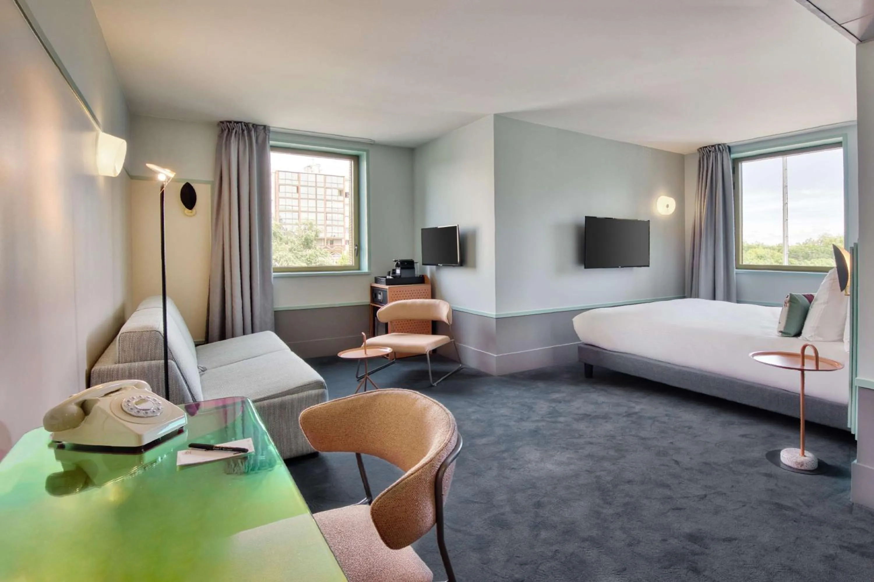 Bedroom, Bed in Aiden by Best Western Clermont-Ferrand Hotel & Spa