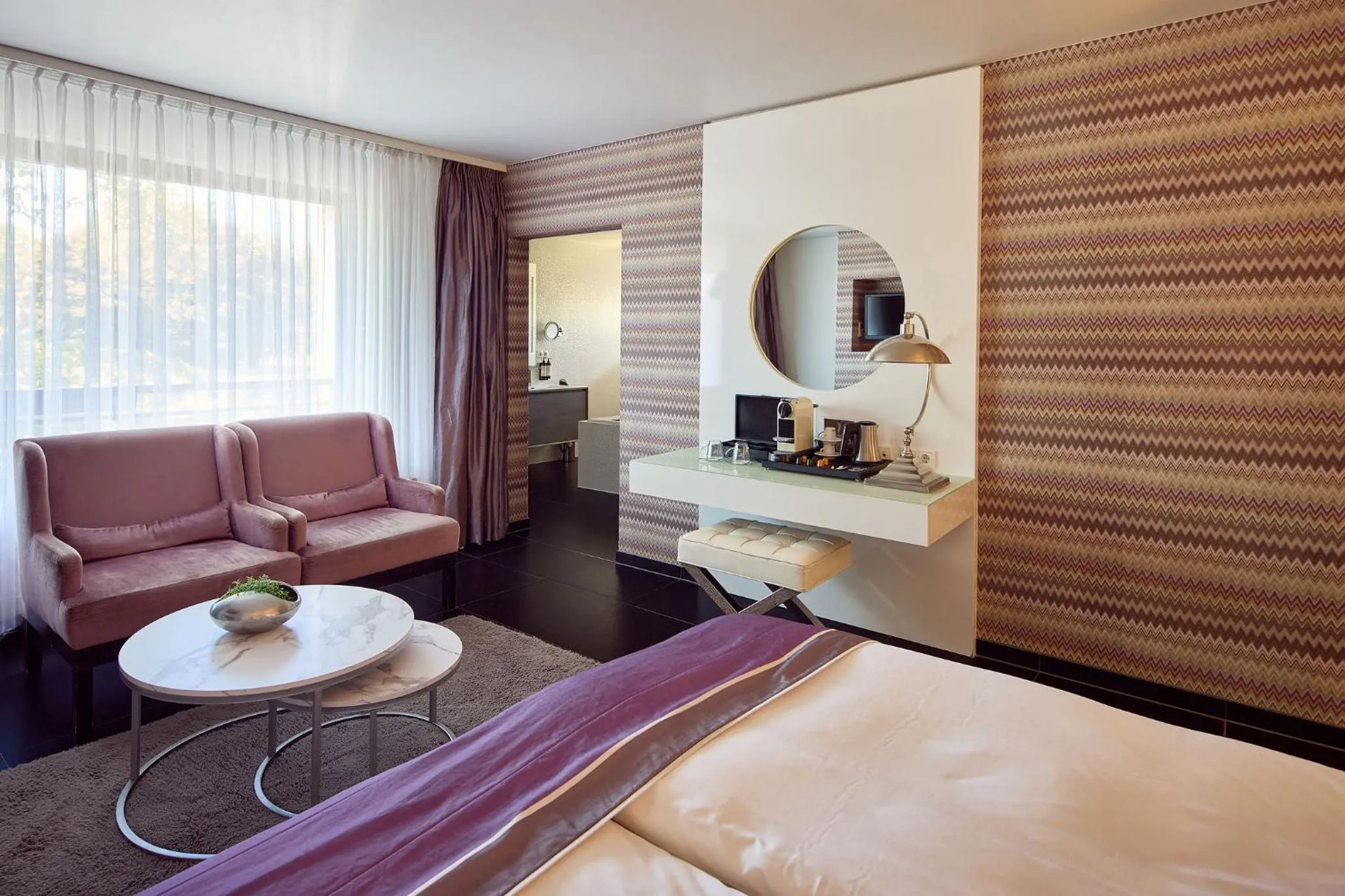 Bed in Hotel Moers van der Valk