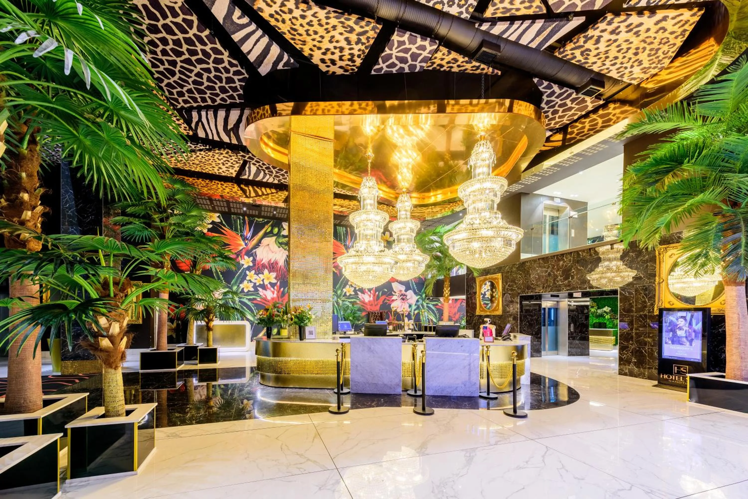 Lobby or reception in Hotel Sky Sandton