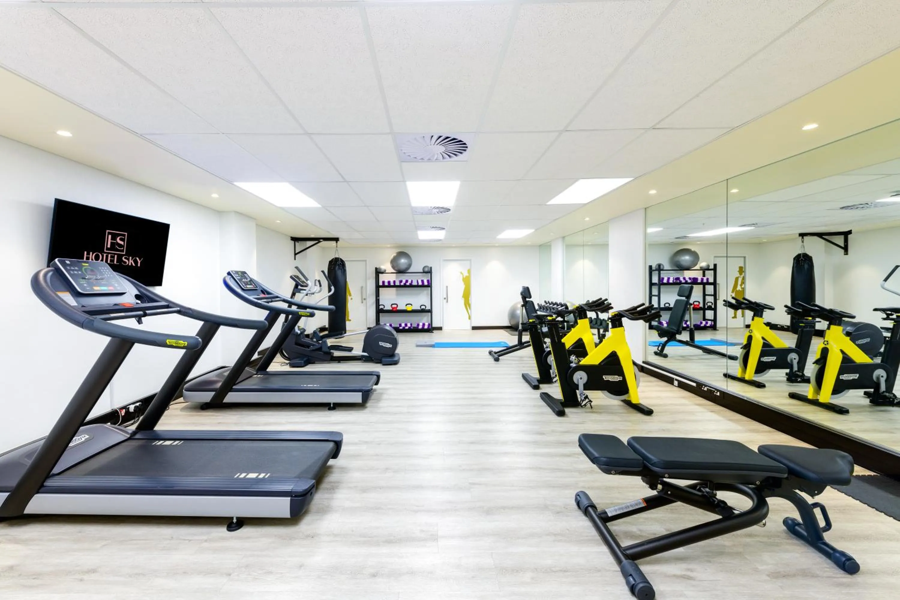 Fitness centre/facilities in Hotel Sky Sandton