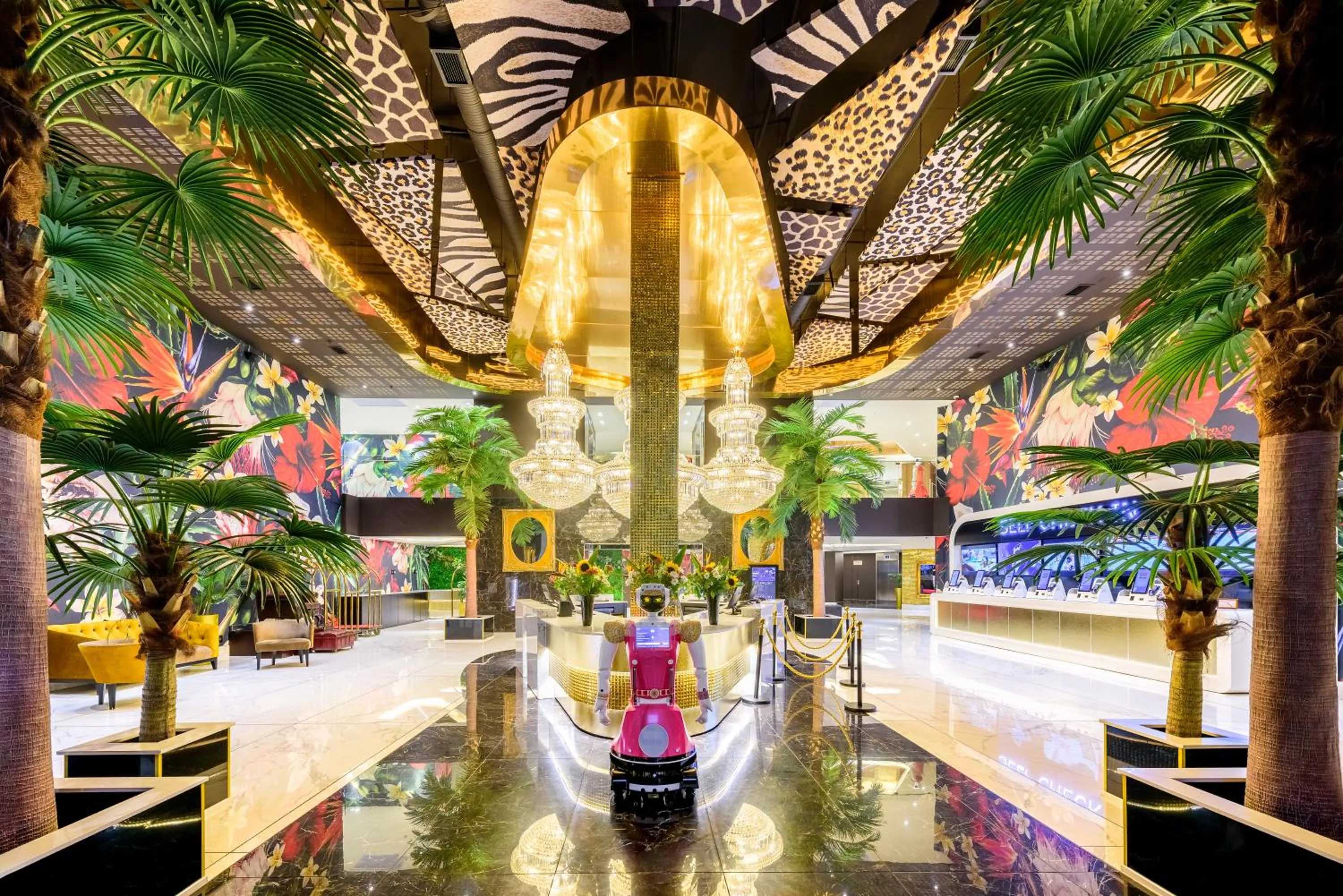 Lobby or reception in Hotel Sky Sandton