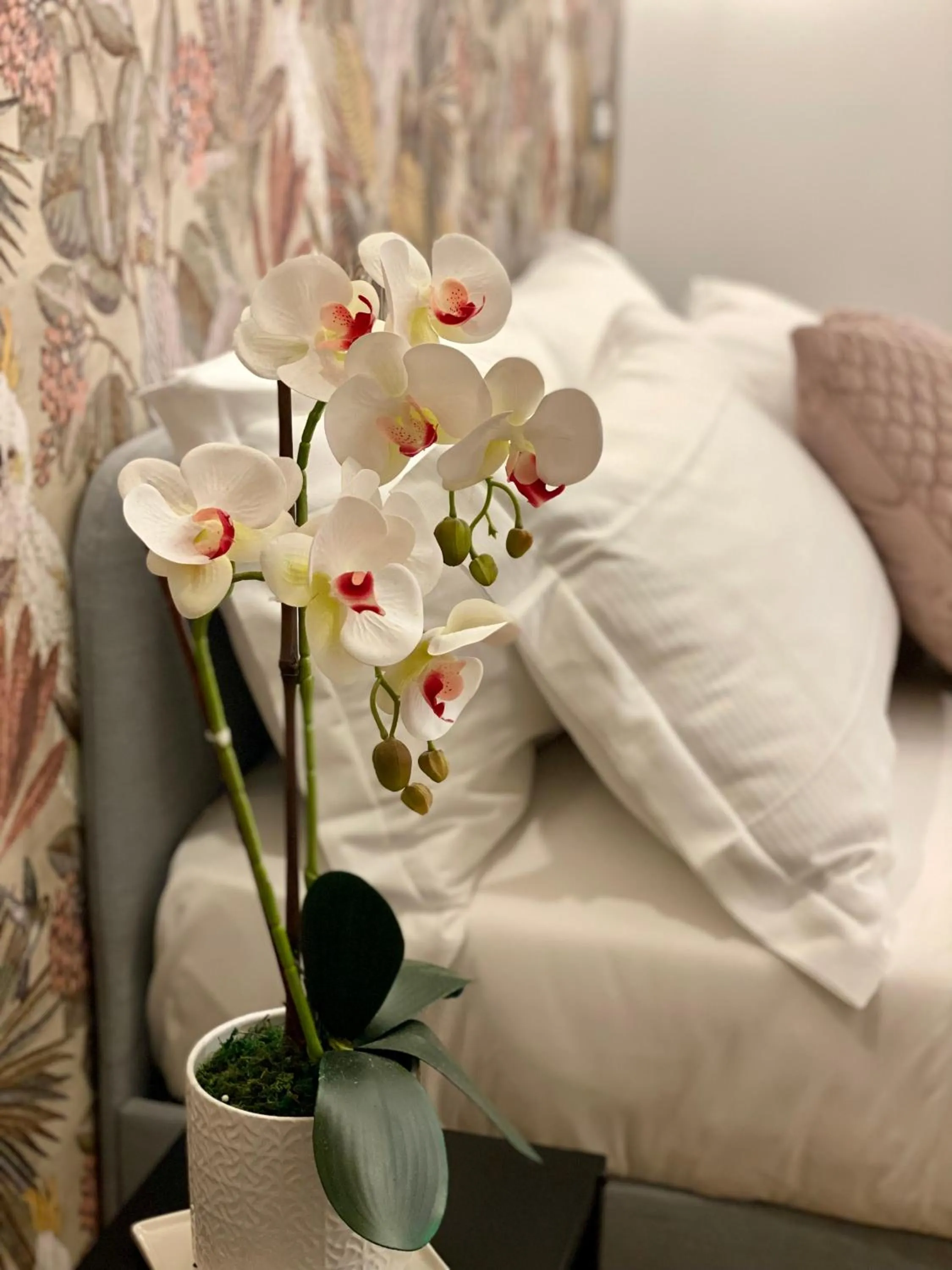 Decorative detail, Bed in The Venue Sistina