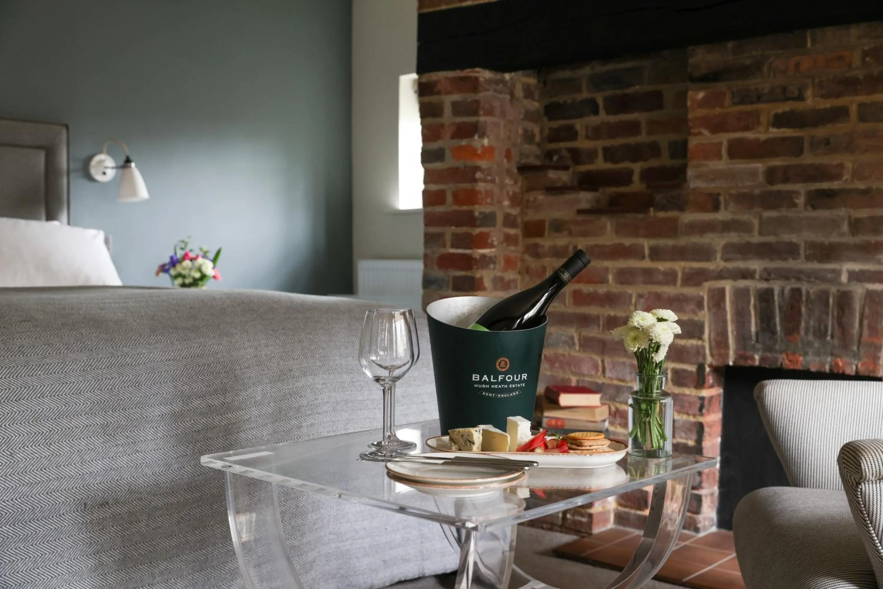 Bedroom in The Swan at Forest Row