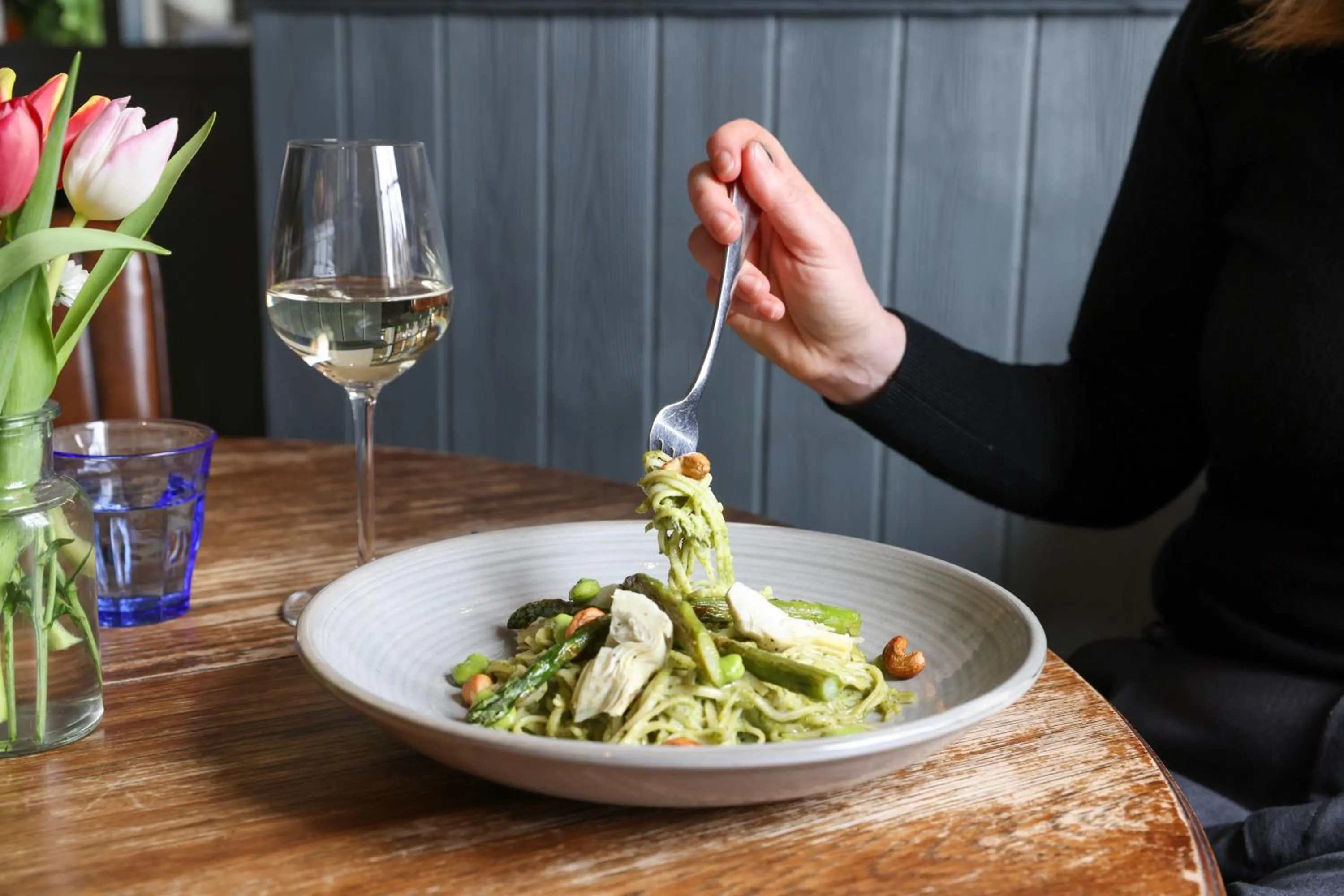 Food and drinks in The Swan at Forest Row