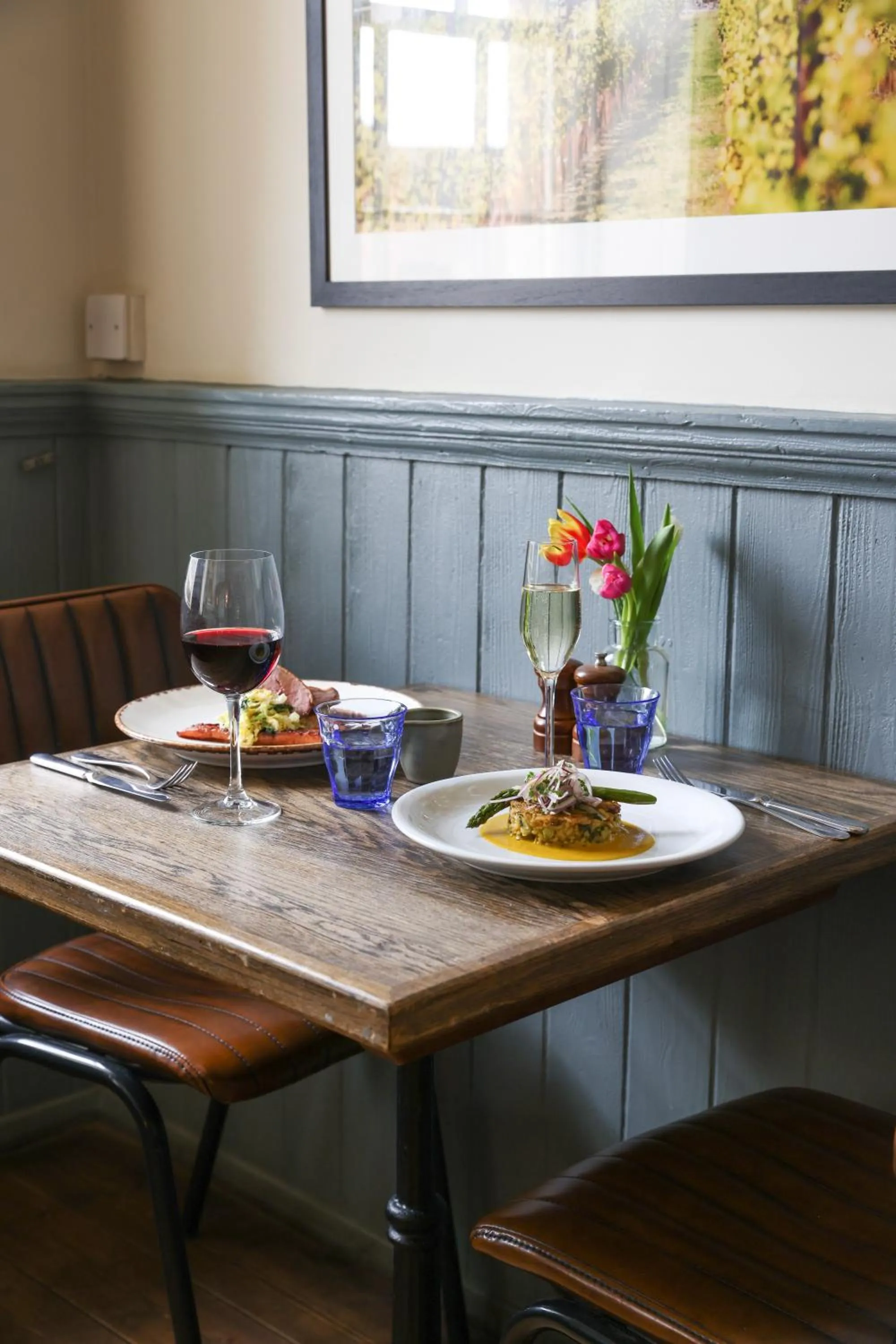 Food and drinks in The Swan at Forest Row