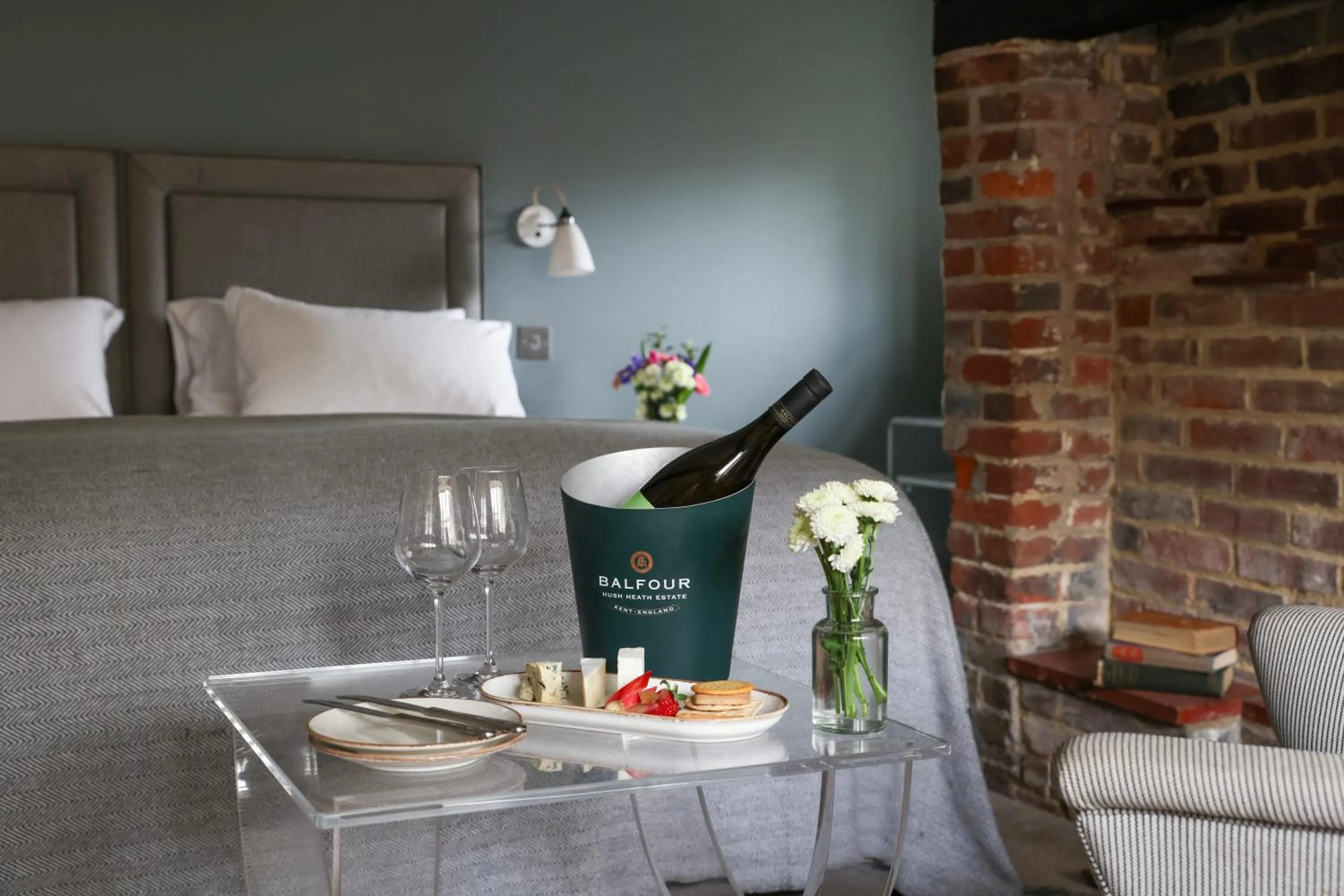 Bedroom in The Swan at Forest Row