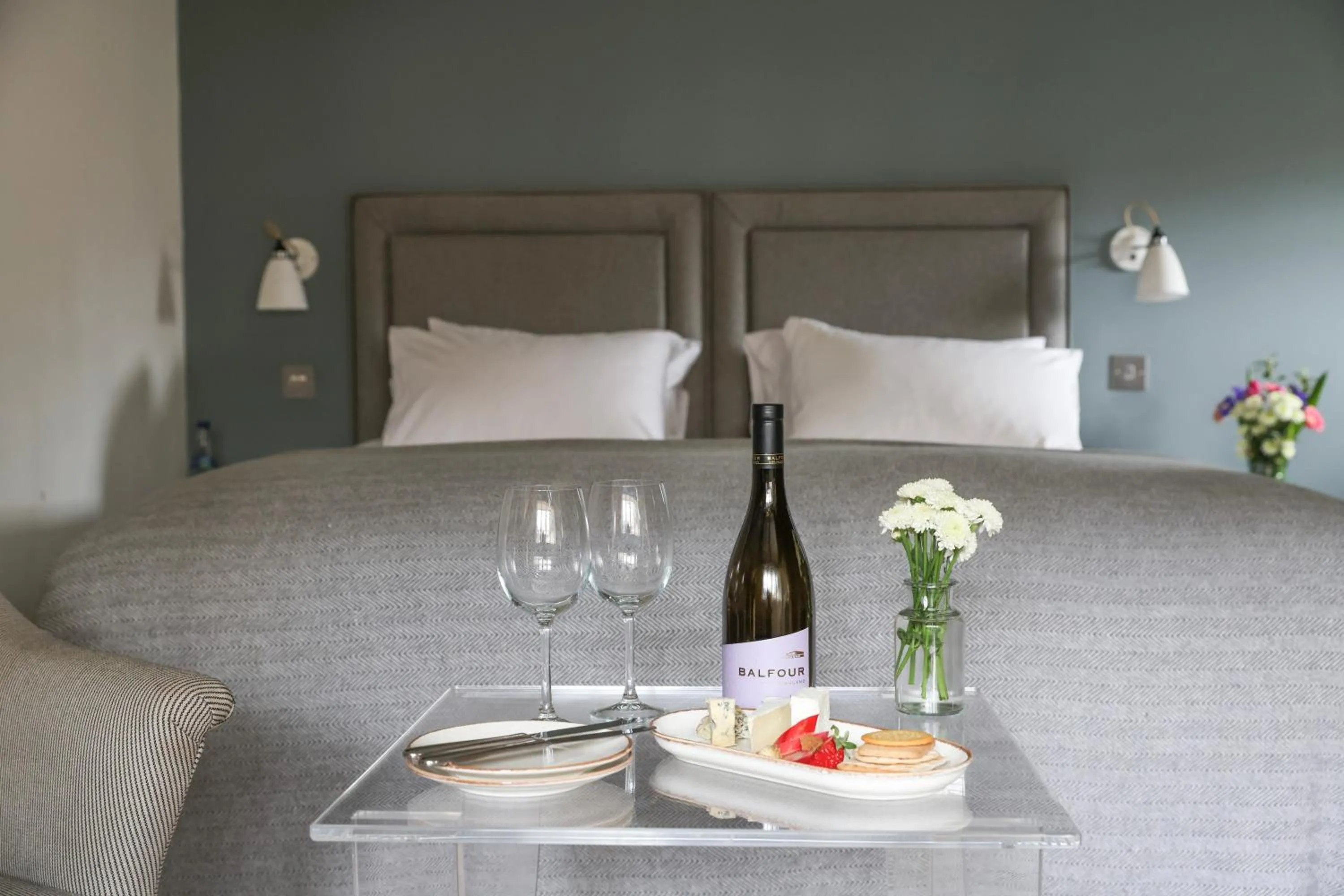 Bedroom, Bed in The Swan at Forest Row