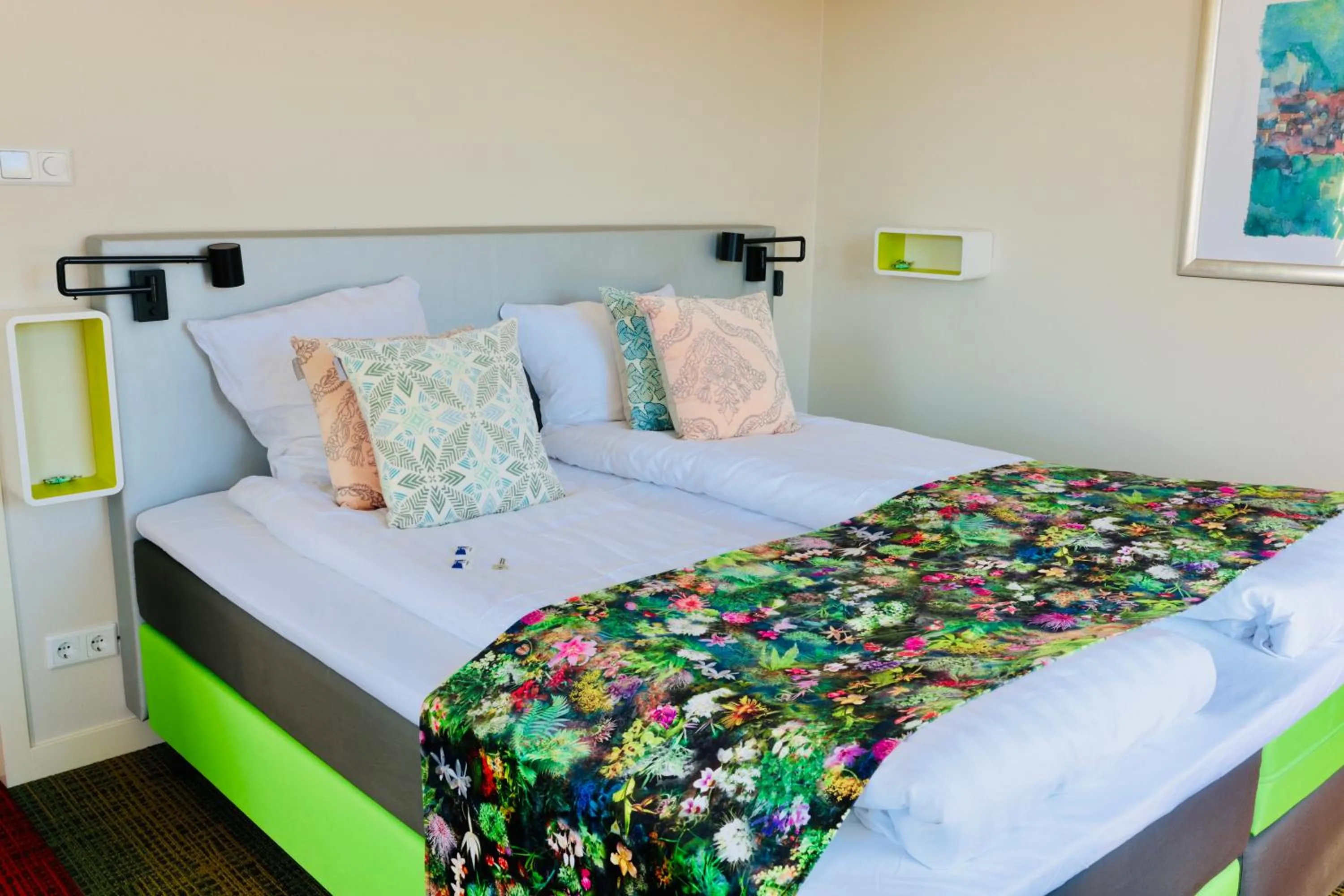 Bed in B & B Marrum Hotel Marrum