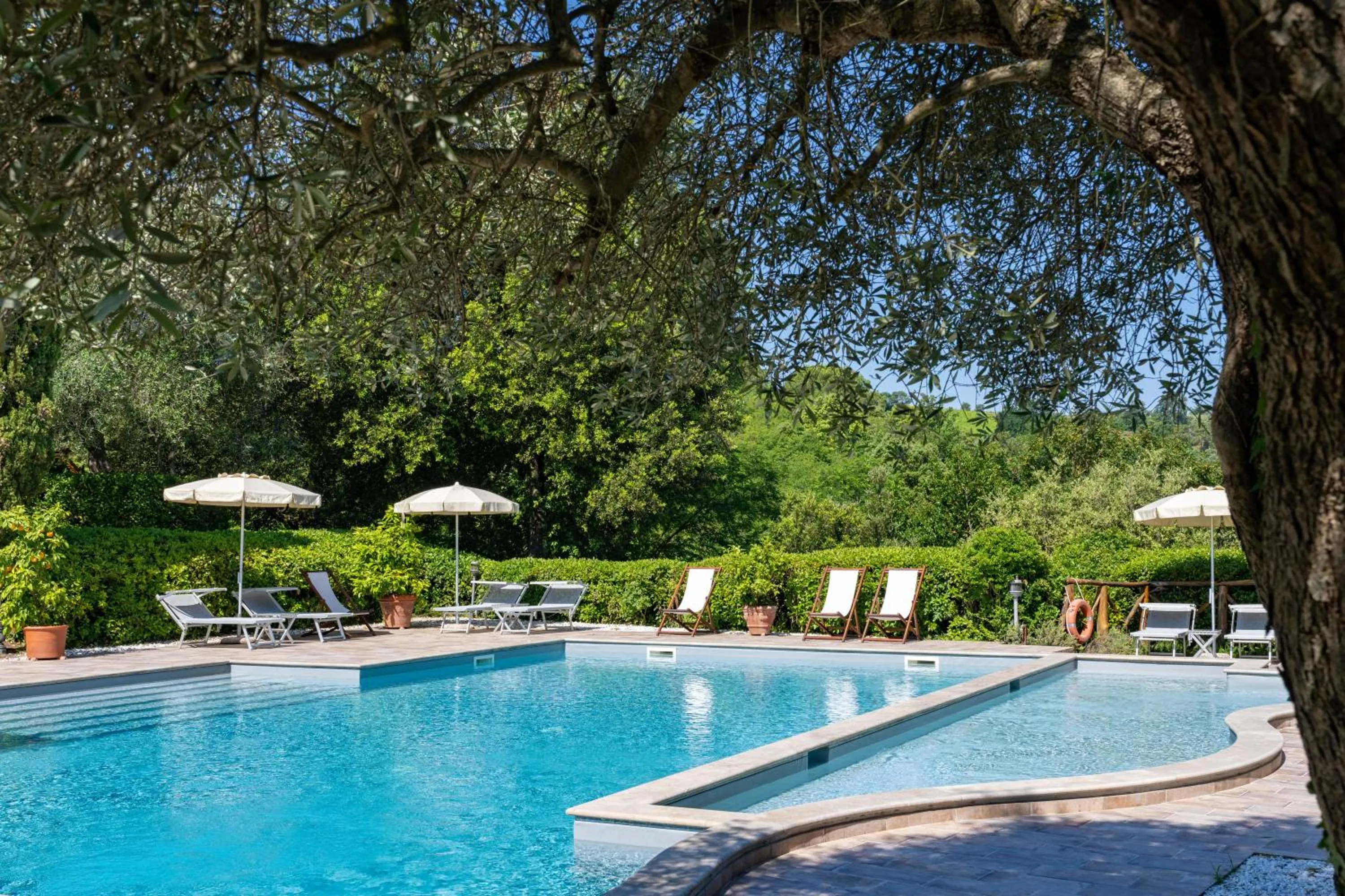 Pool view in GHIZZOLO Residence - Refurbished Pool 2025