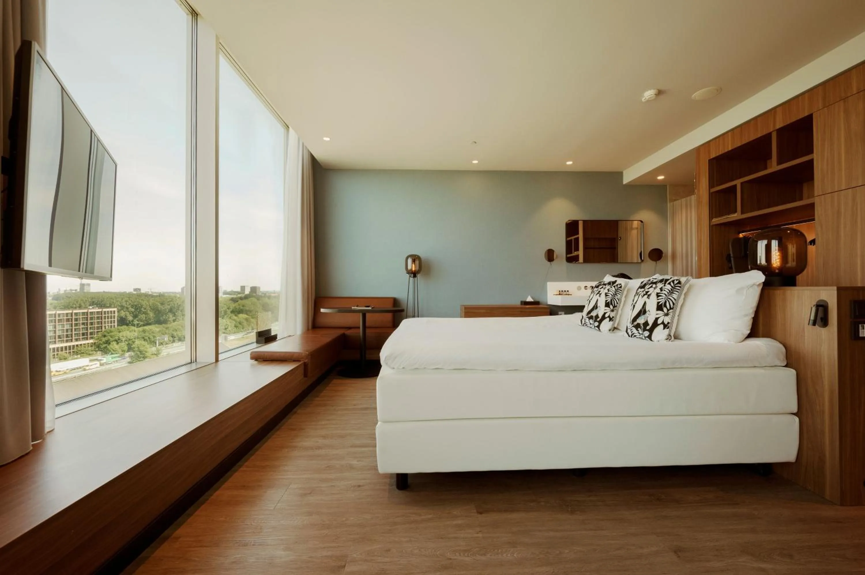 Bed in Van der Valk Hotel Amsterdam Zuidas-Rai