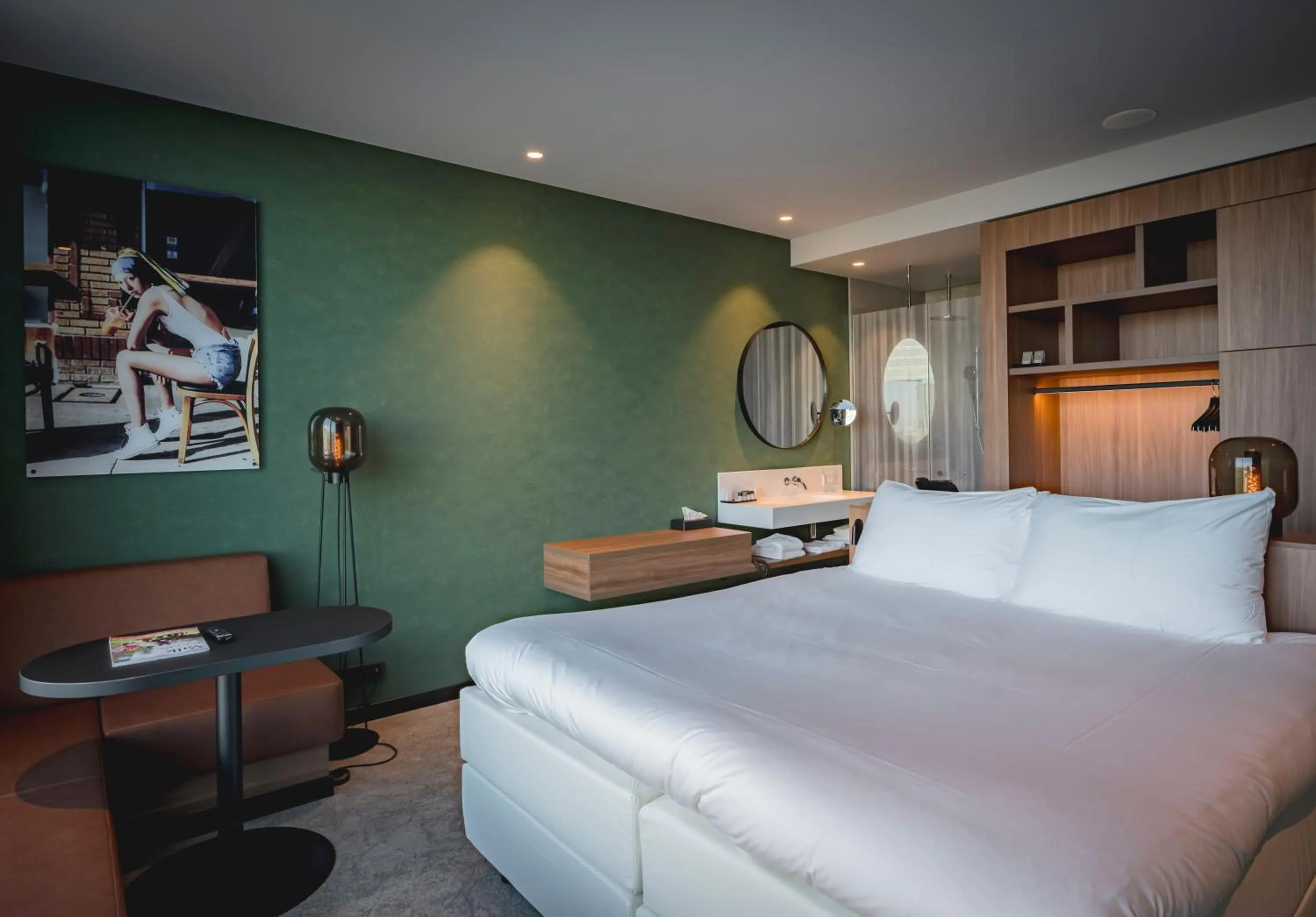 Bed in Van der Valk Hotel Amsterdam Zuidas -Rai