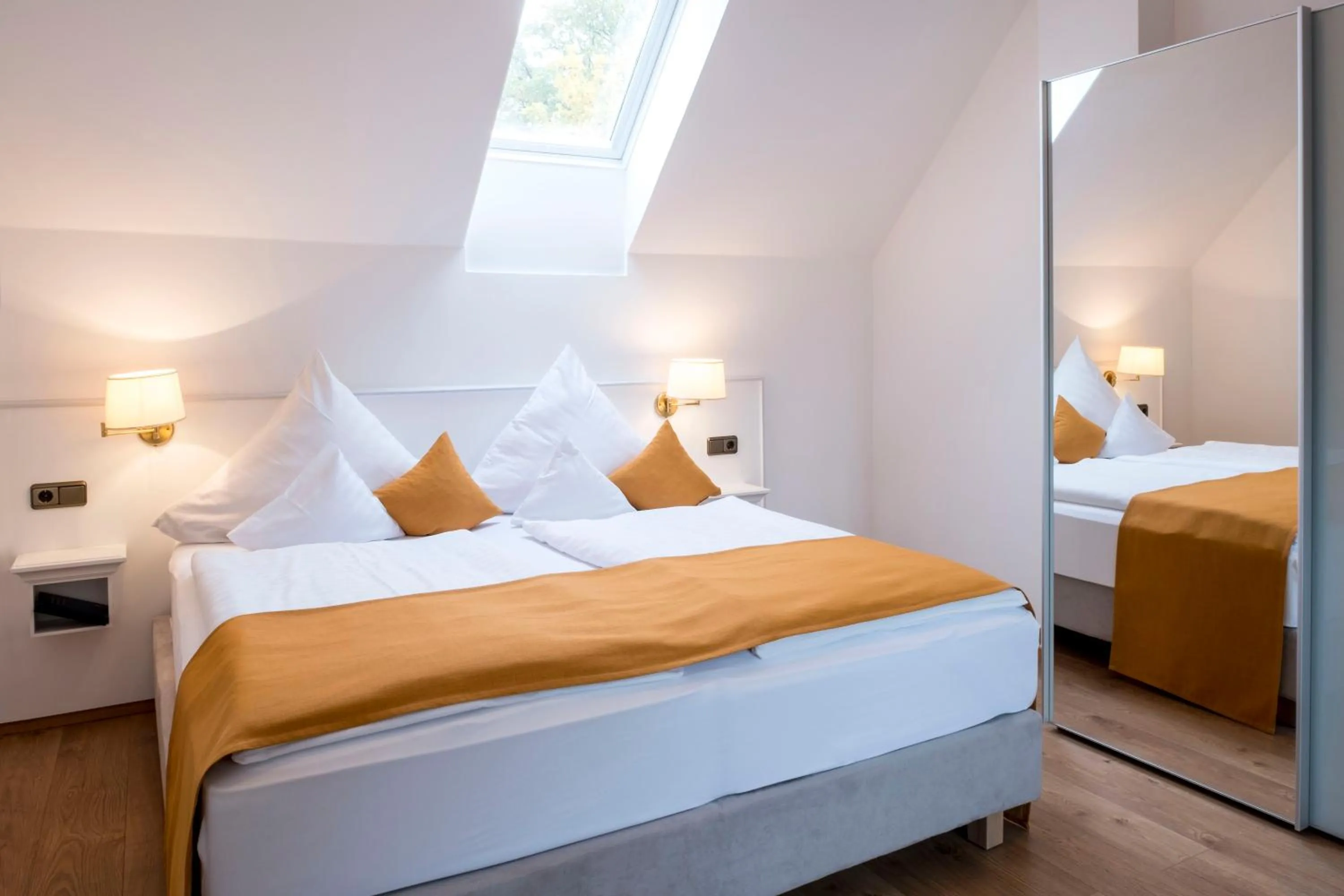 Bed in Ringhotel Hohe Wacht