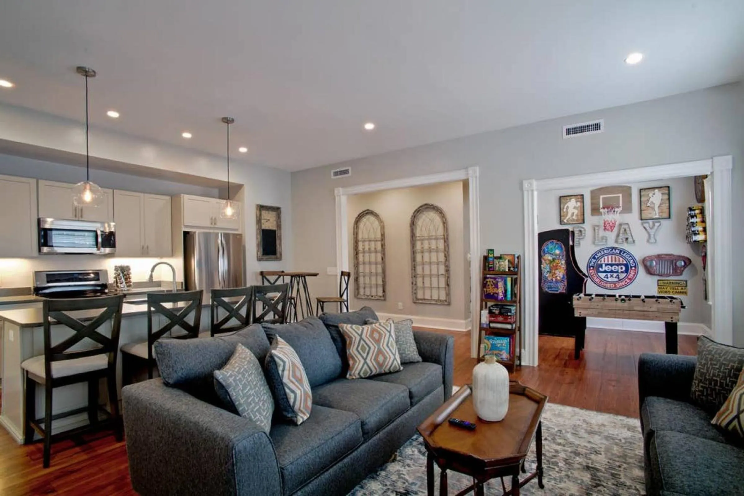 Living room in Sophisticated Historic Remodeled 9 bedroom Home