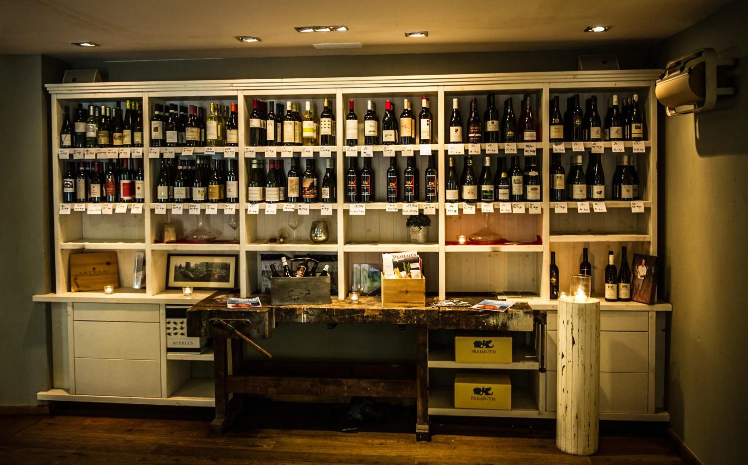 Alcoholic drinks in Dieckmann's Hotel