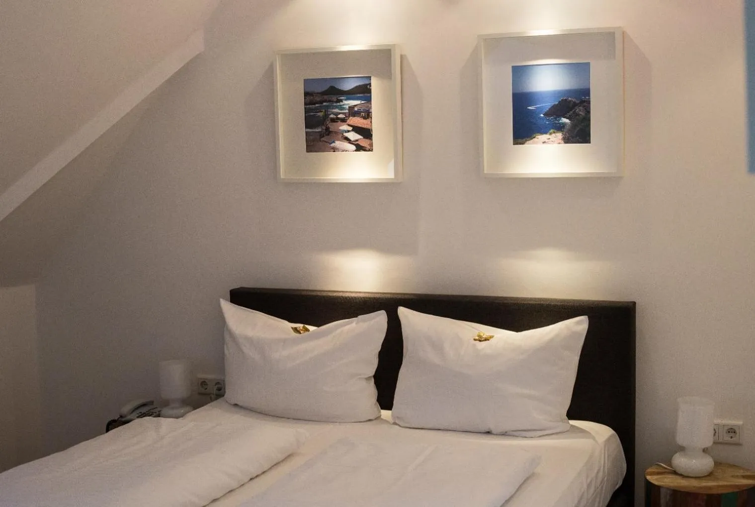 Bed in Dieckmann's Hotel