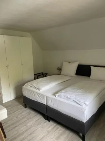 Bed in Dieckmann's Hotel