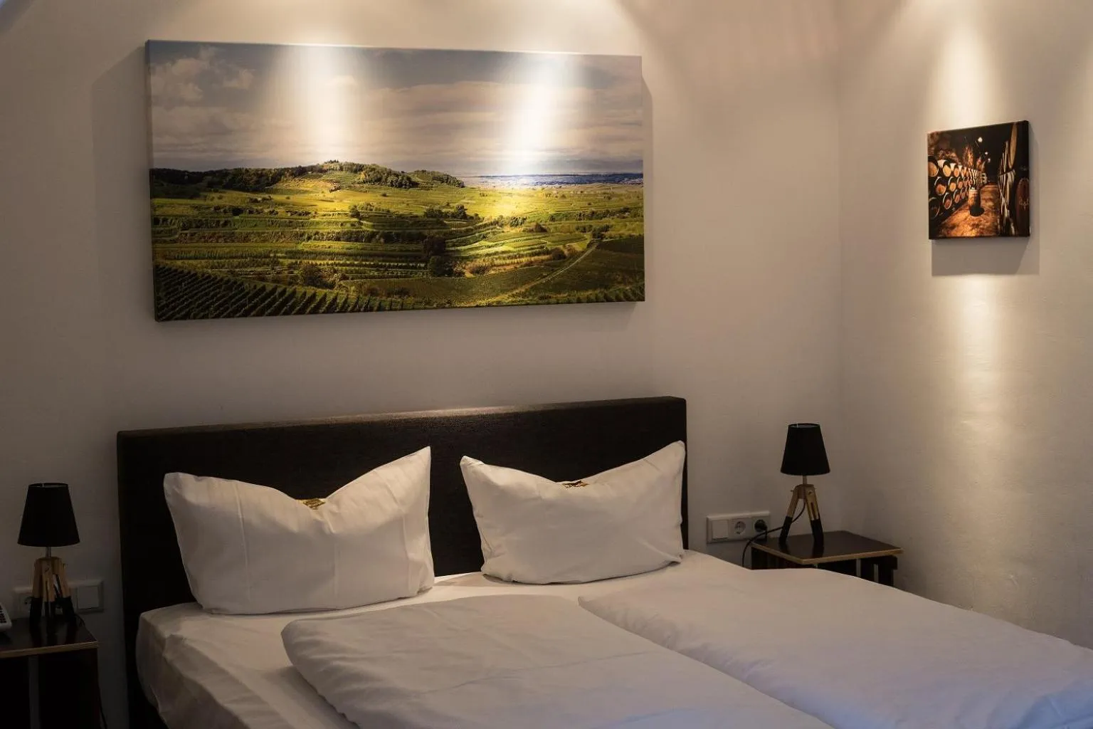 Bed in Dieckmann's Hotel