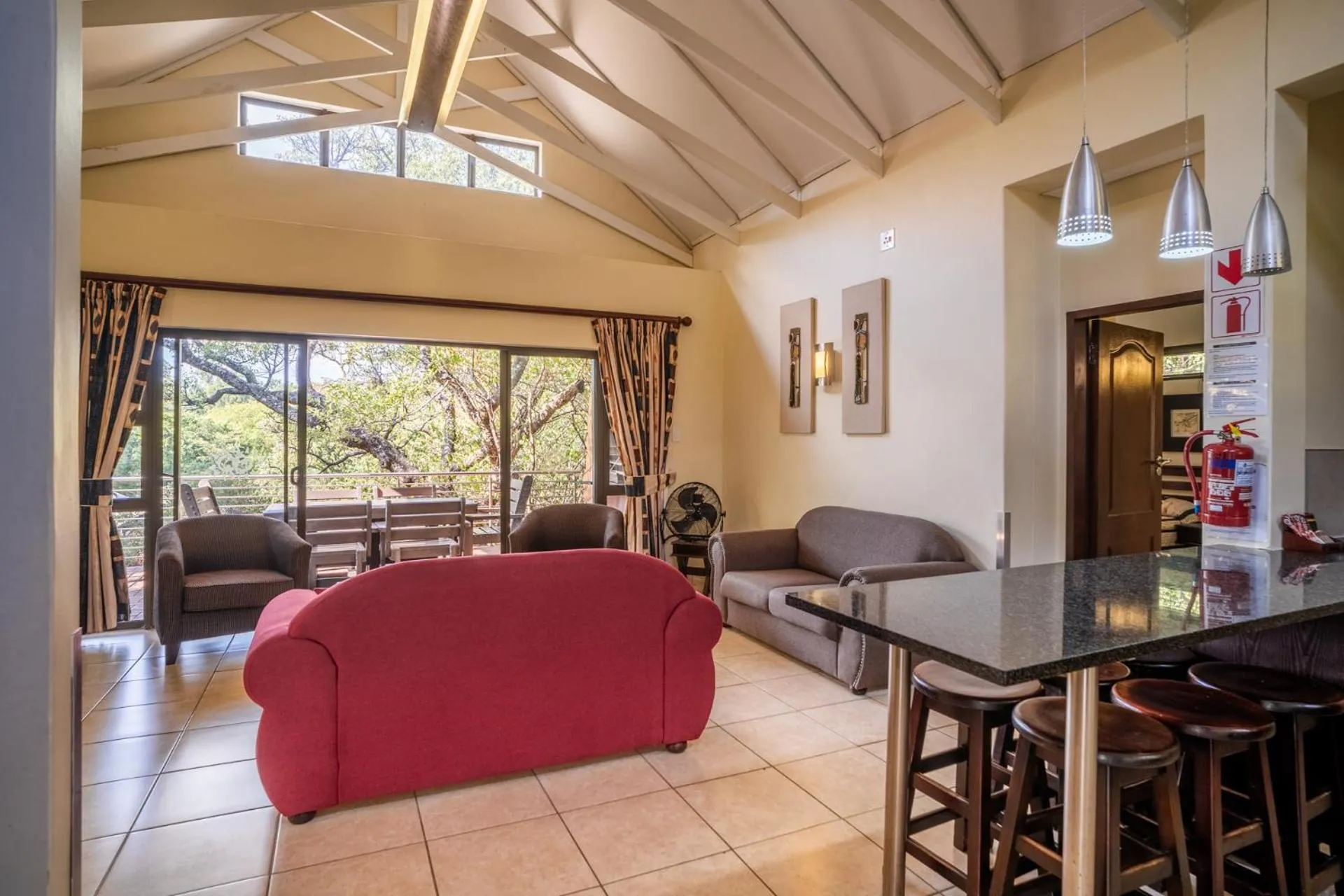 Living room in ATKV Buffelspoort