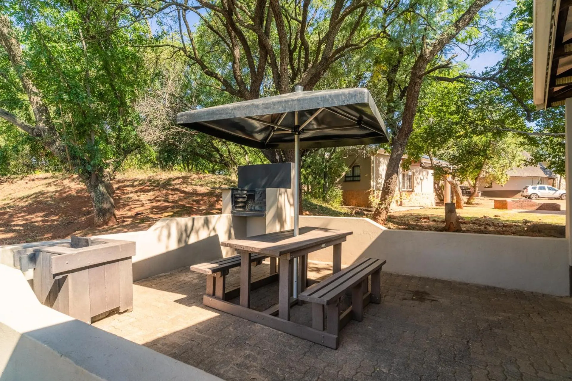 Patio in ATKV Buffelspoort