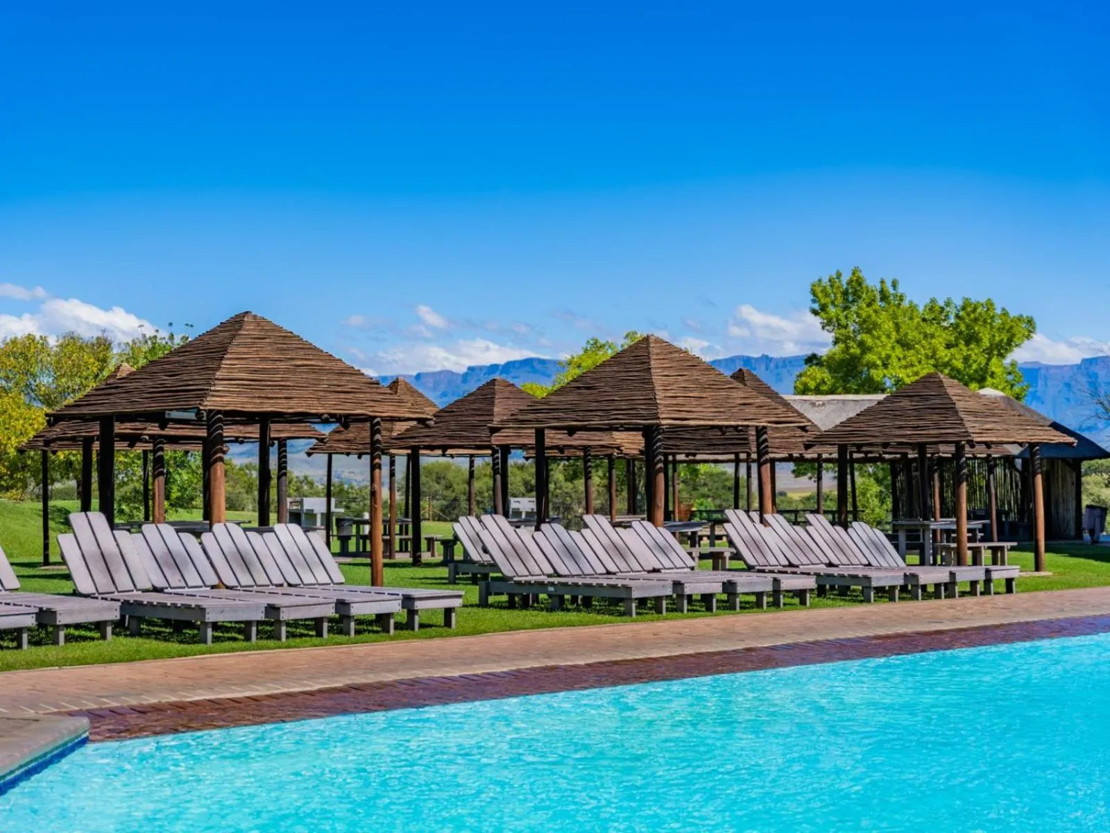 Swimming pool in ATKV Drakensville