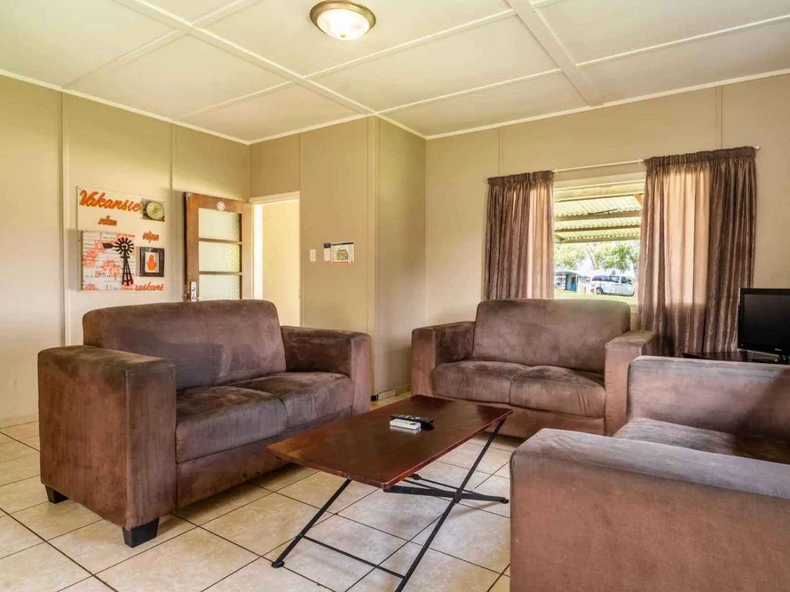 Seating area in ATKV Drakensville