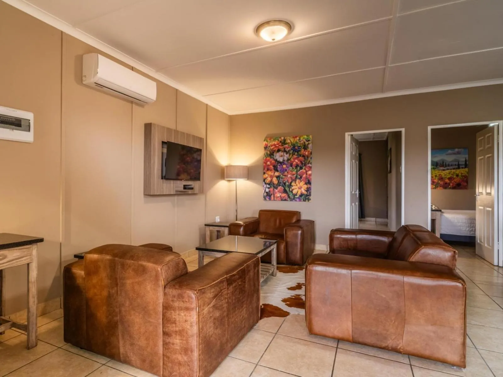 Seating area in ATKV Drakensville