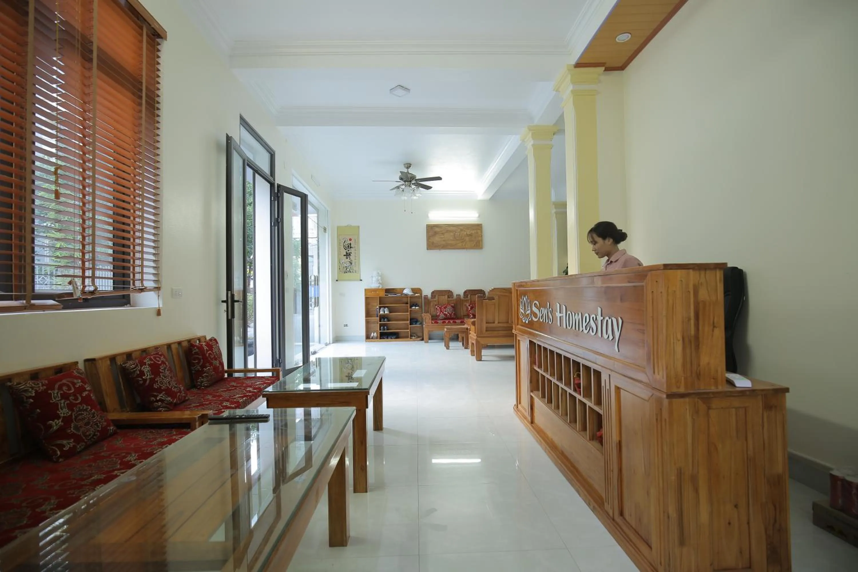 Staff in Sen's Homestay