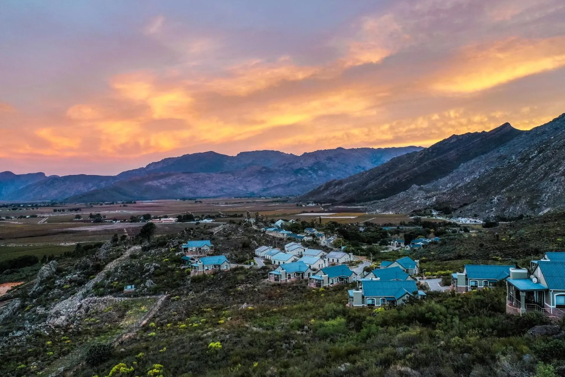 Natural landscape in ATKV Goudini Spa