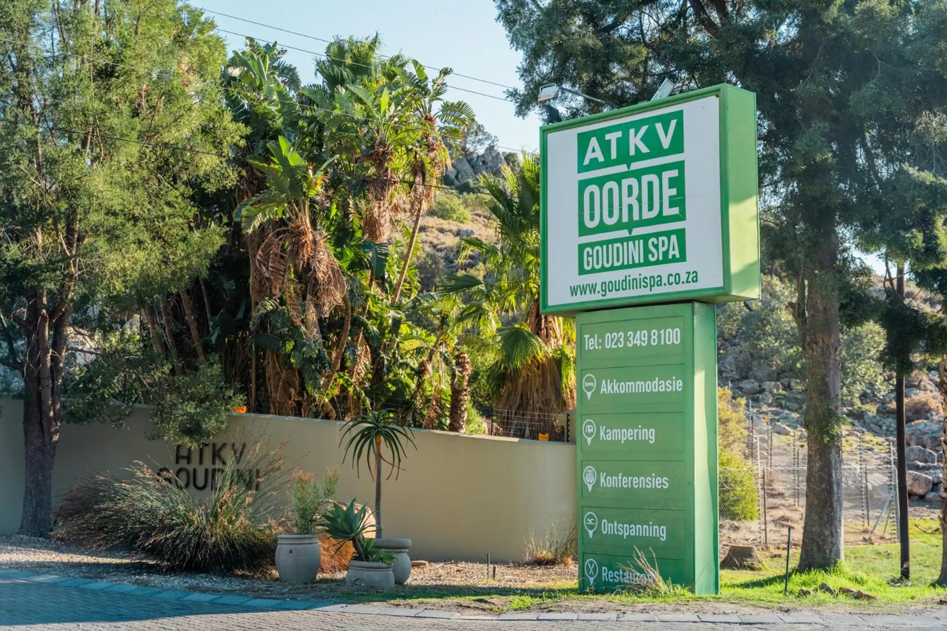 Facade/entrance in ATKV Goudini Spa