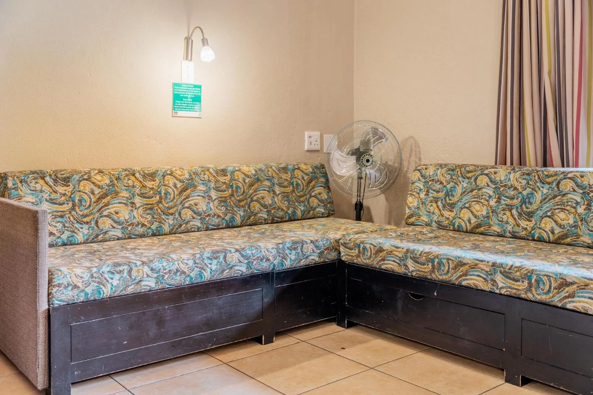 Seating area in ATKV Goudini Spa