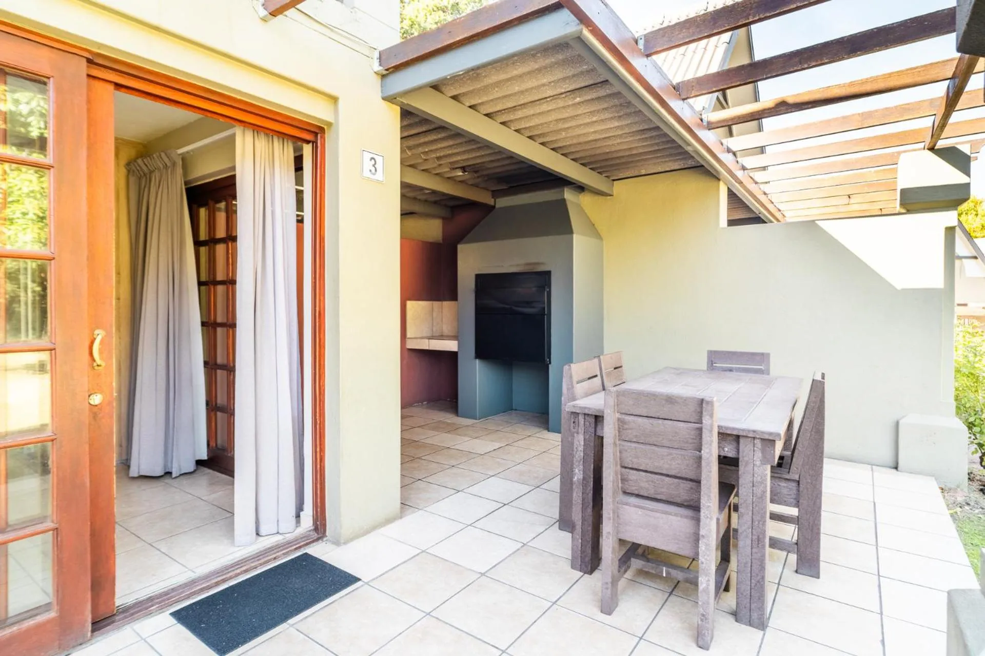 Patio in ATKV Goudini Spa