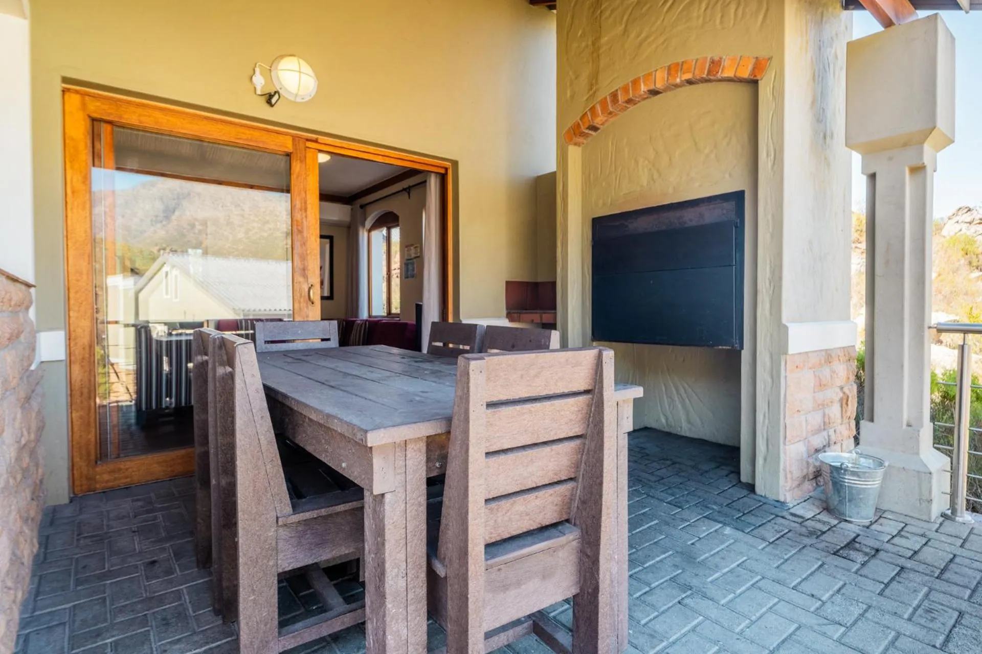 Patio in ATKV Goudini Spa