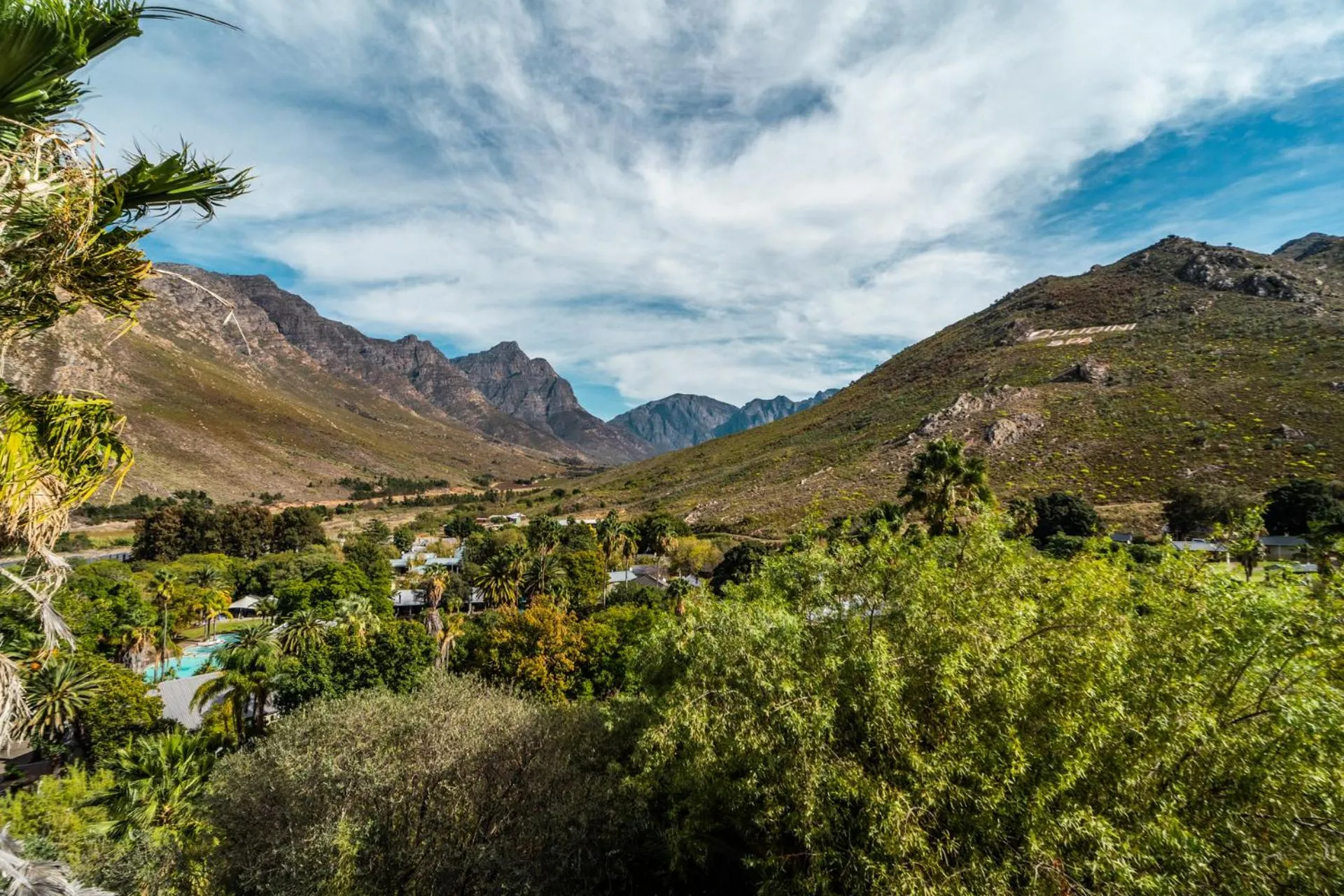 Natural landscape in ATKV Goudini Spa