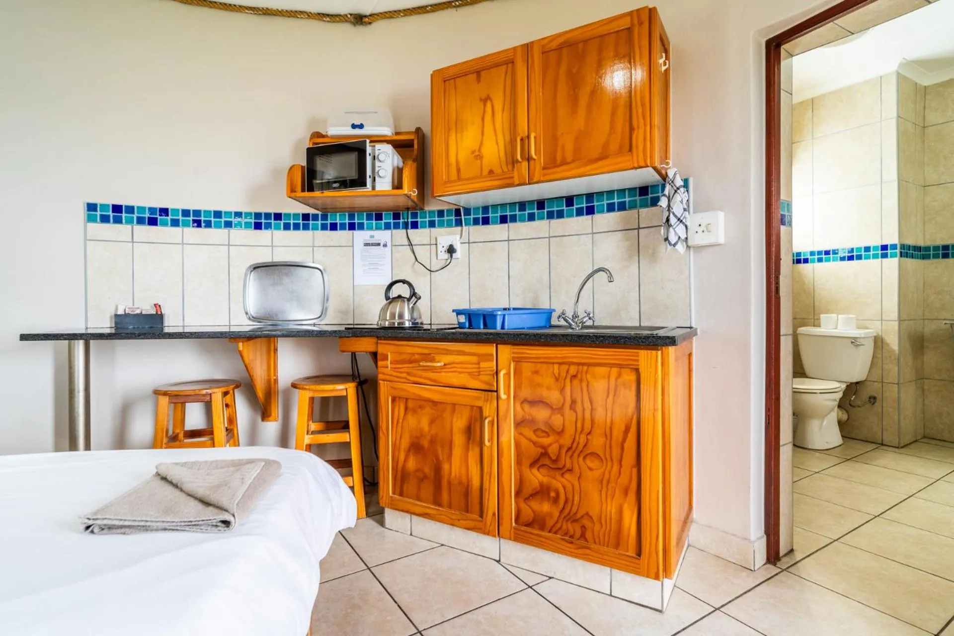 Bathroom, Bed in ATKV Hartenbos