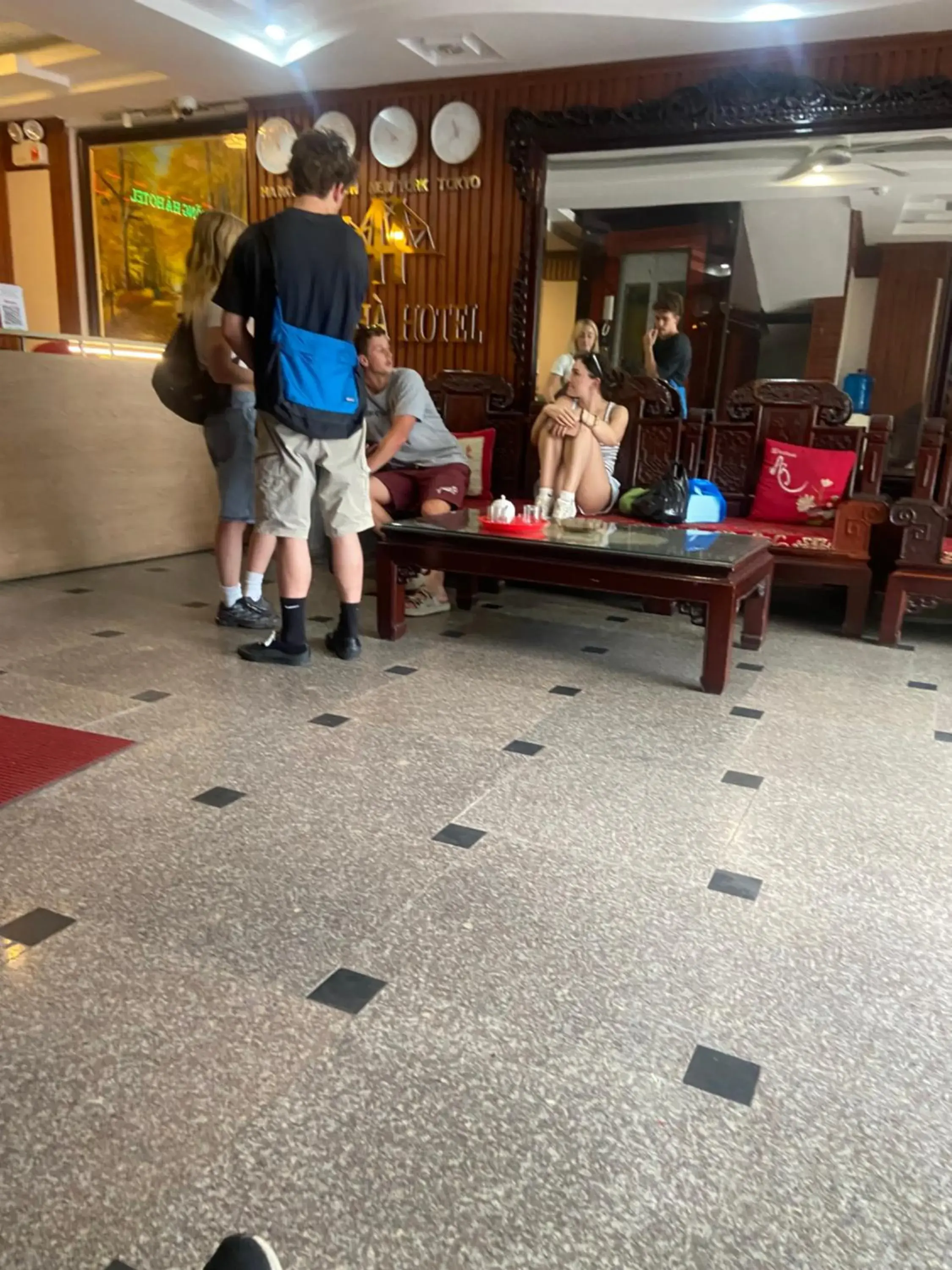 Lobby or reception in Hong Ha Airport Hotel Lobby or reception in Hong Ha Airport Hotel