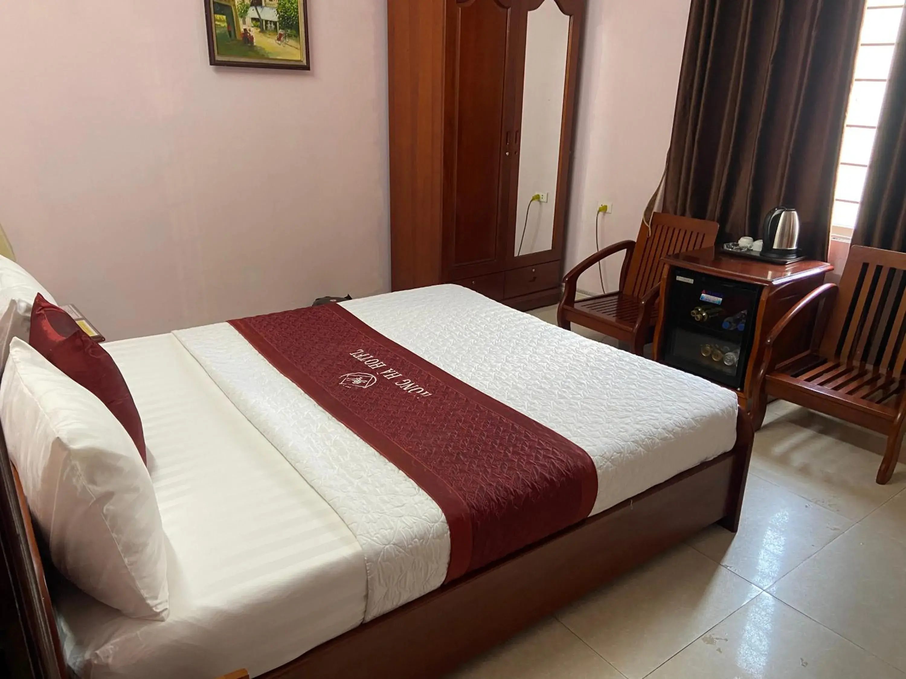 Bed in Hong Ha Airport Hotel Bed in Hong Ha Airport Hotel