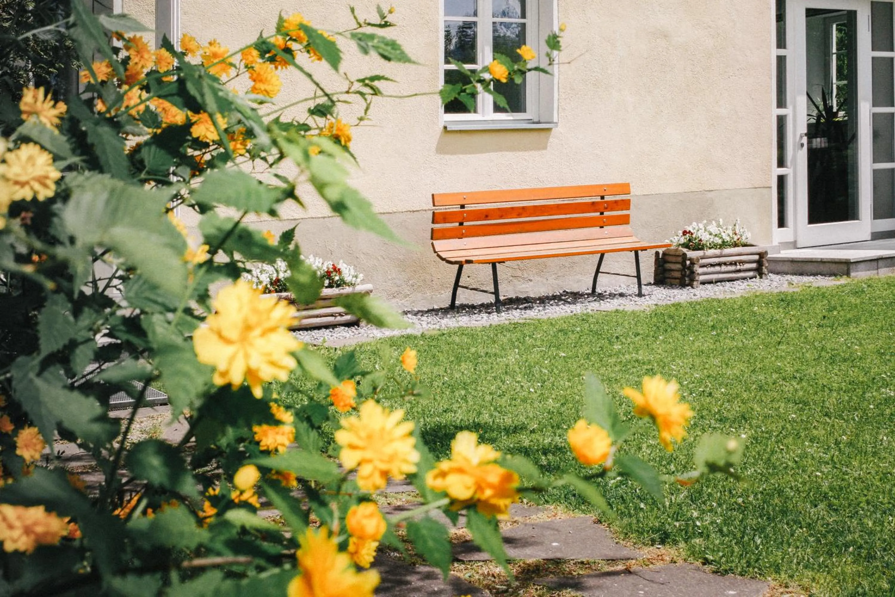 Garden in Klostergut Kronburg