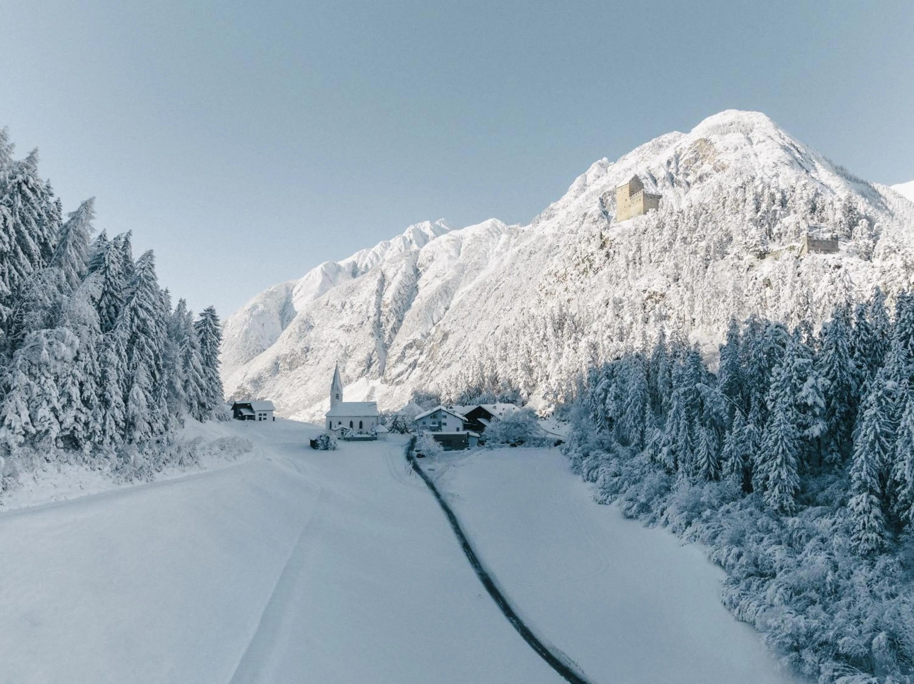 Natural landscape in Klostergut Kronburg