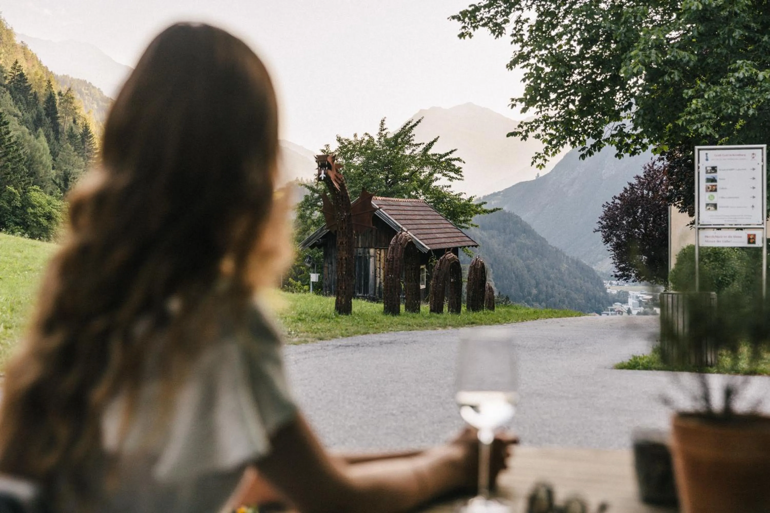 Balcony/Terrace in Klostergut Kronburg