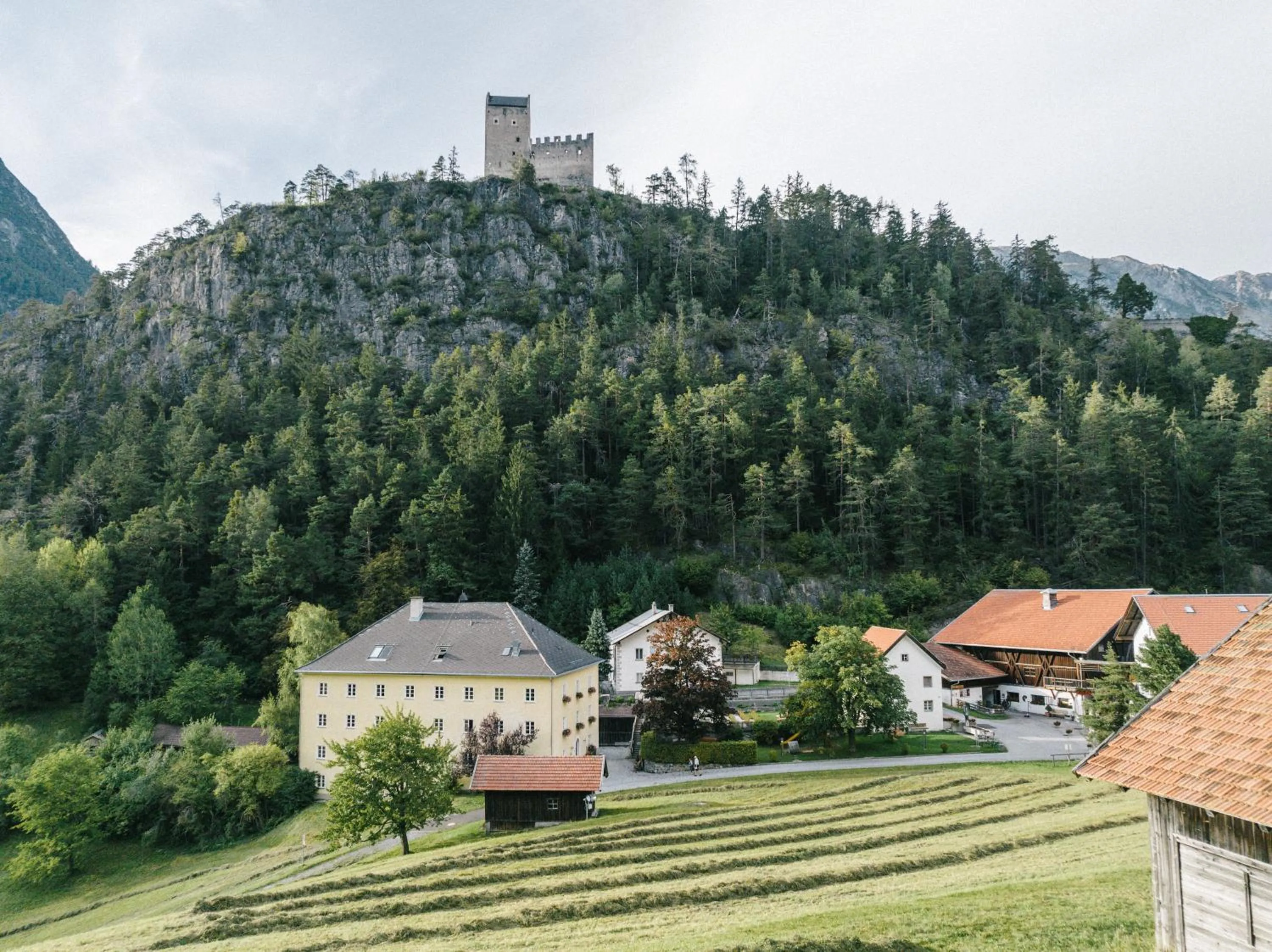 Garden in Klostergut Kronburg