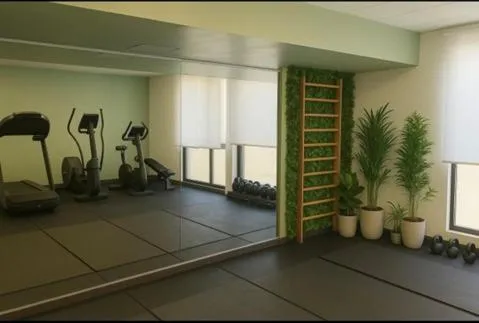 Fitness centre/facilities in ApartHotel Sainte-Marthe