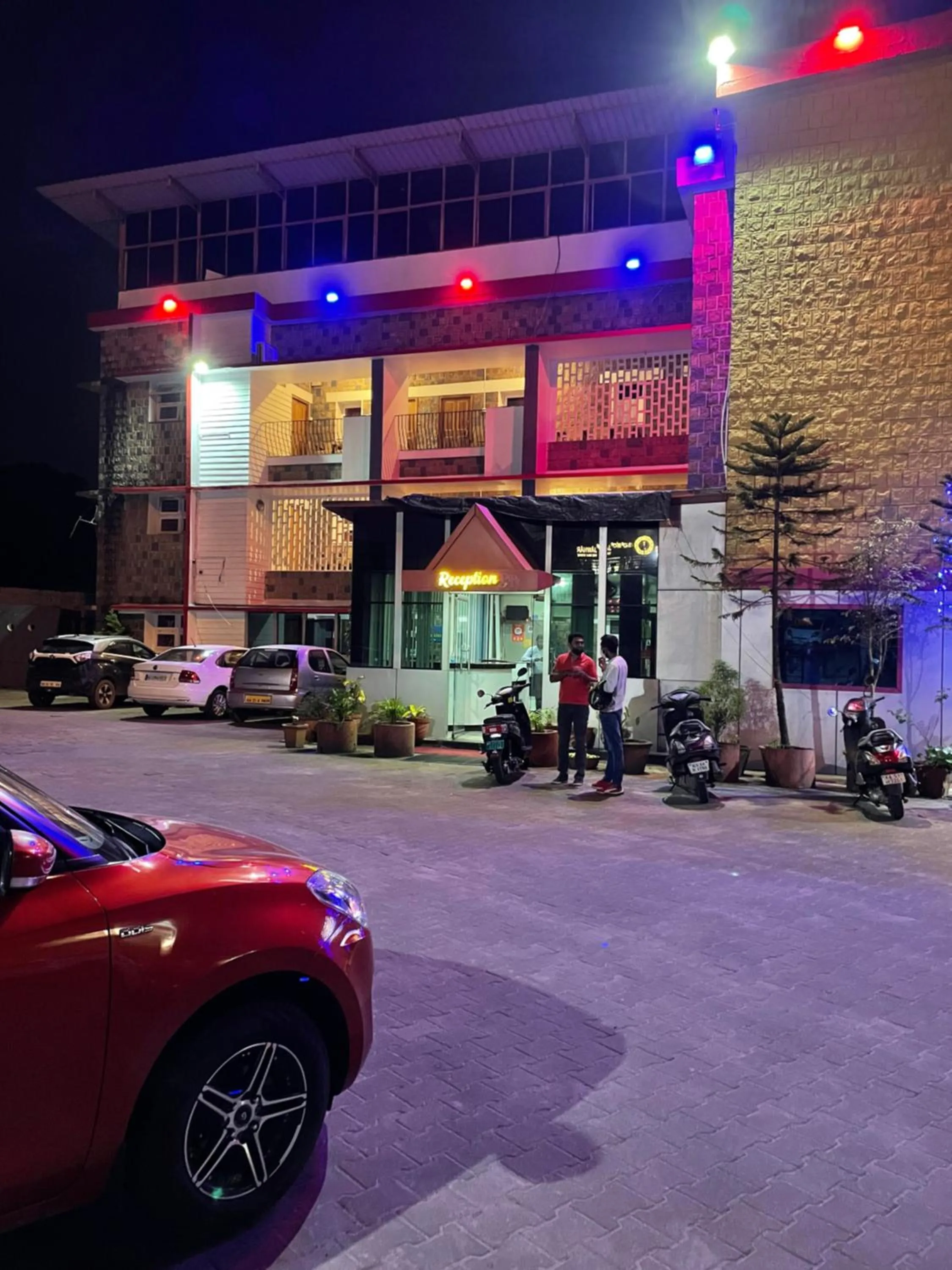 Property building in Hotel Caveri