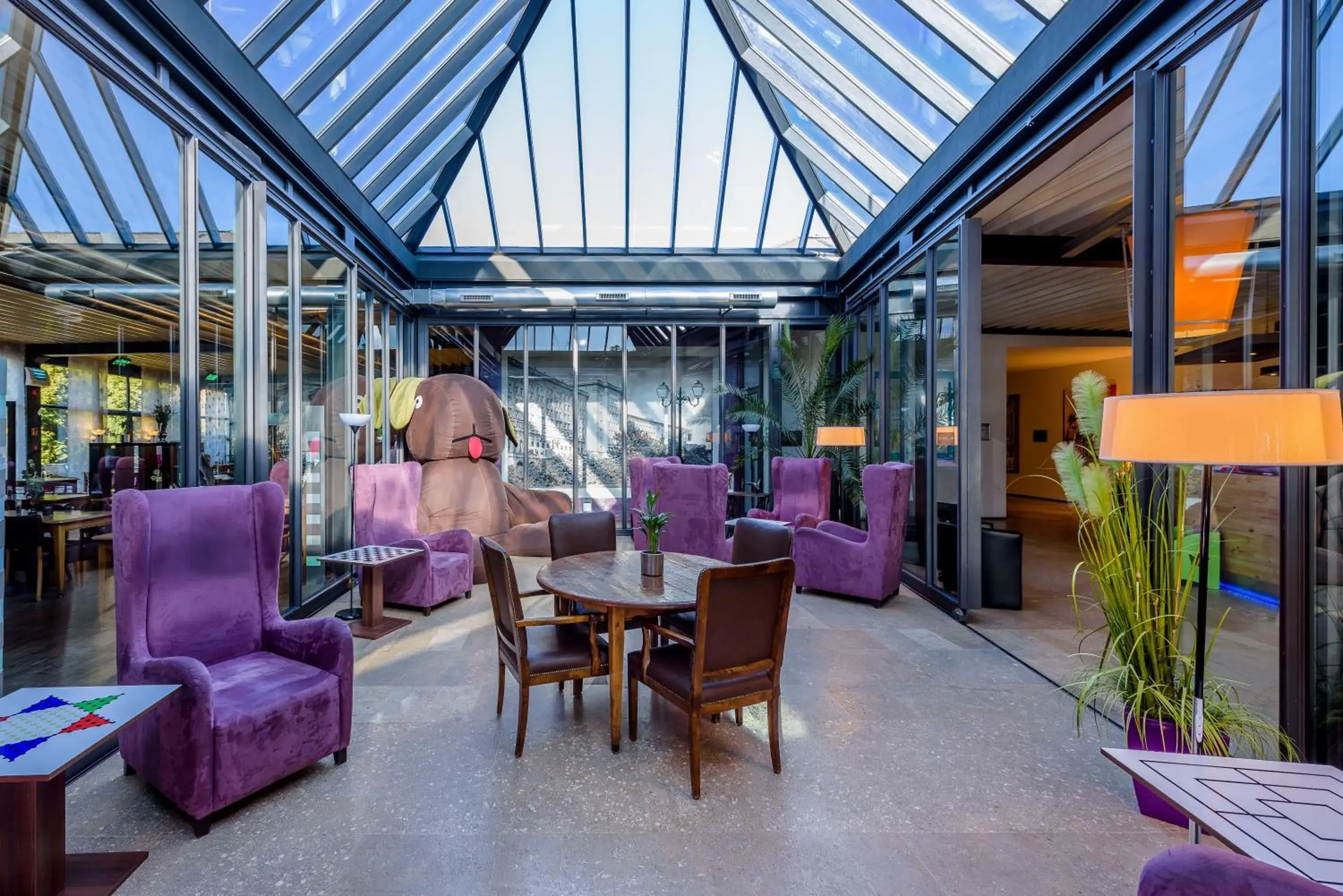 Lobby or reception in ibis Styles Leipzig Lobby or reception in ibis Styles Leipzig