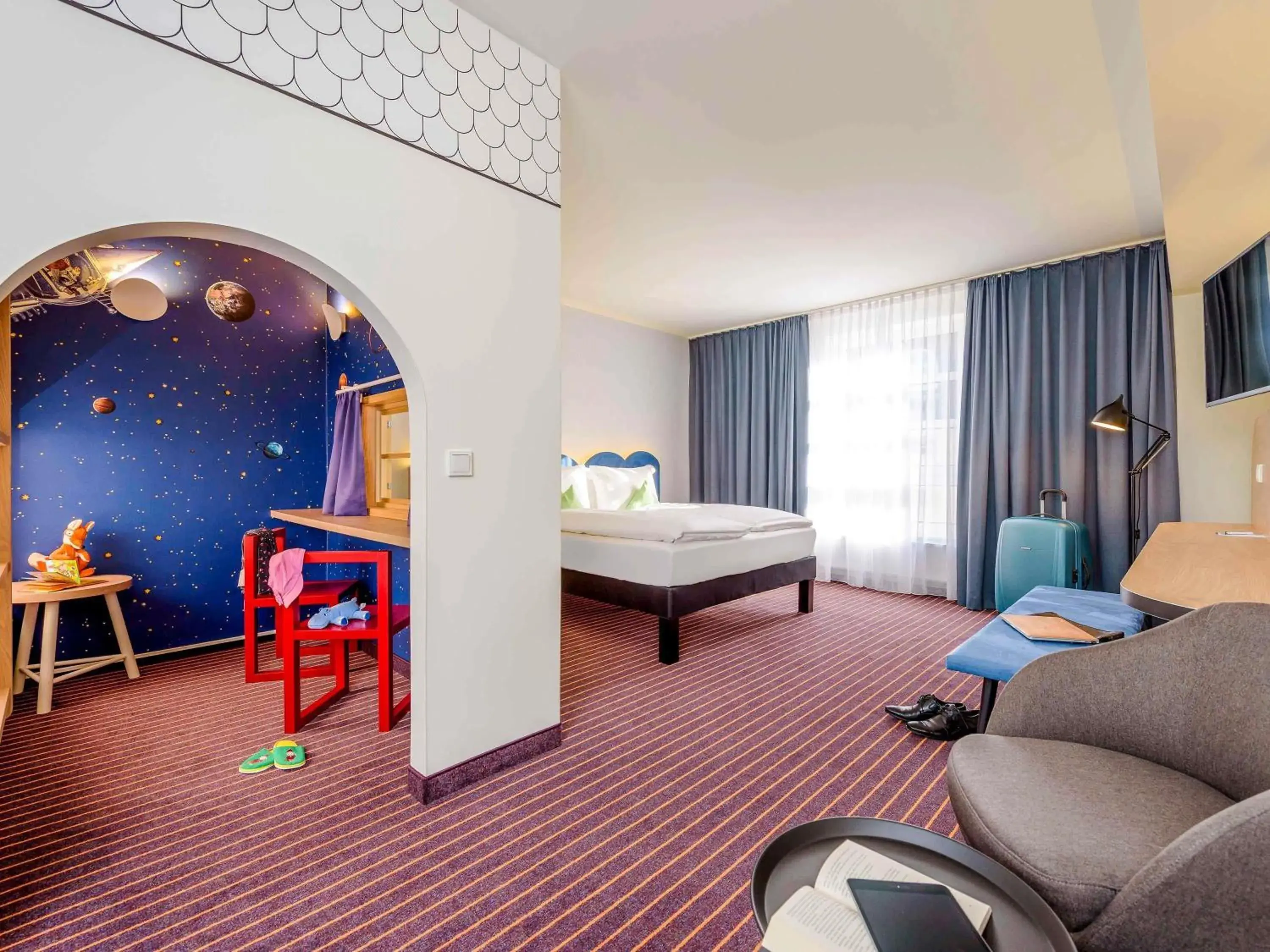 Bedroom, Bed in ibis Styles Leipzig Bedroom, Bed in ibis Styles Leipzig