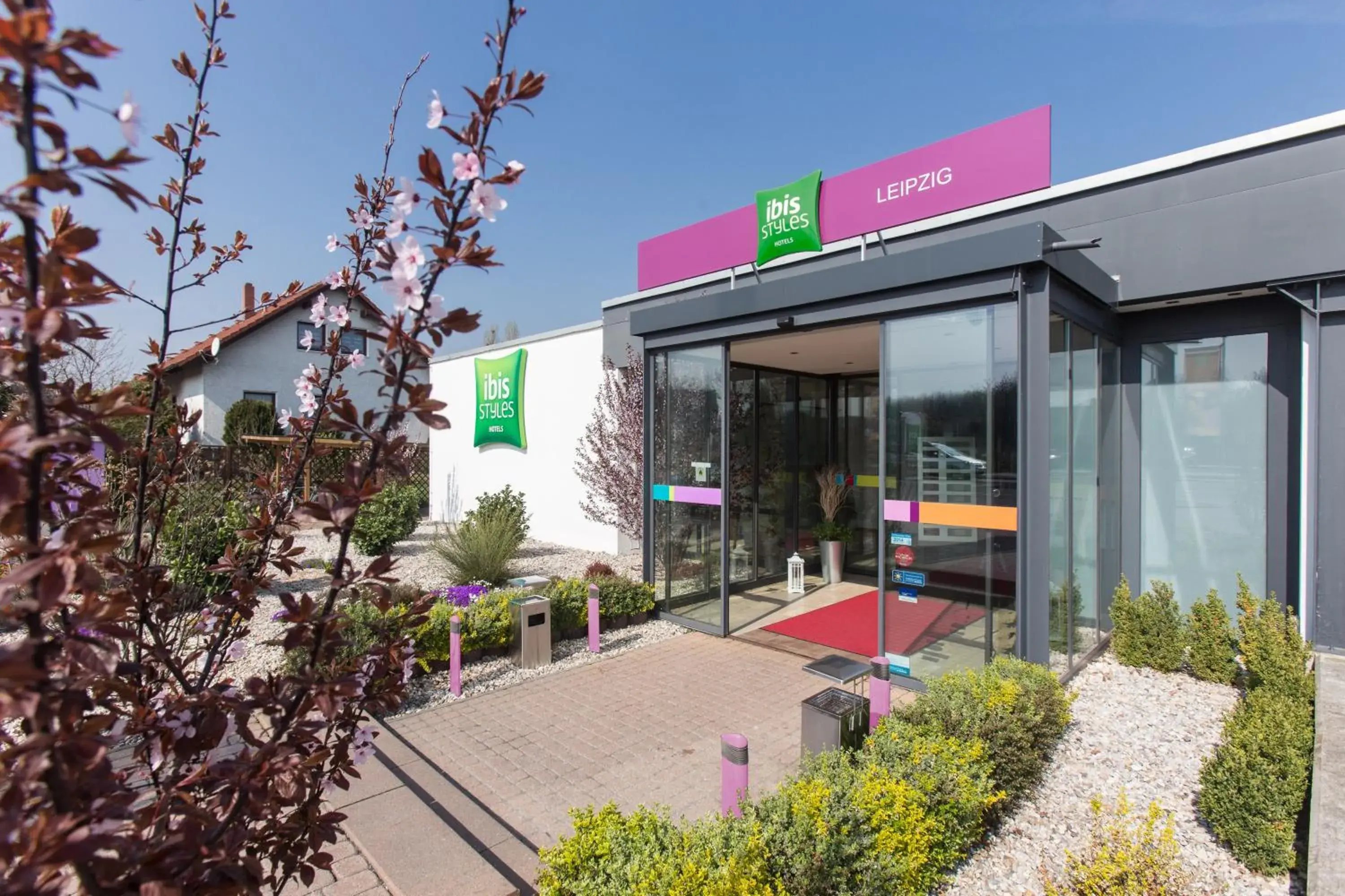 Facade/entrance in ibis Styles Leipzig Facade/entrance in ibis Styles Leipzig
