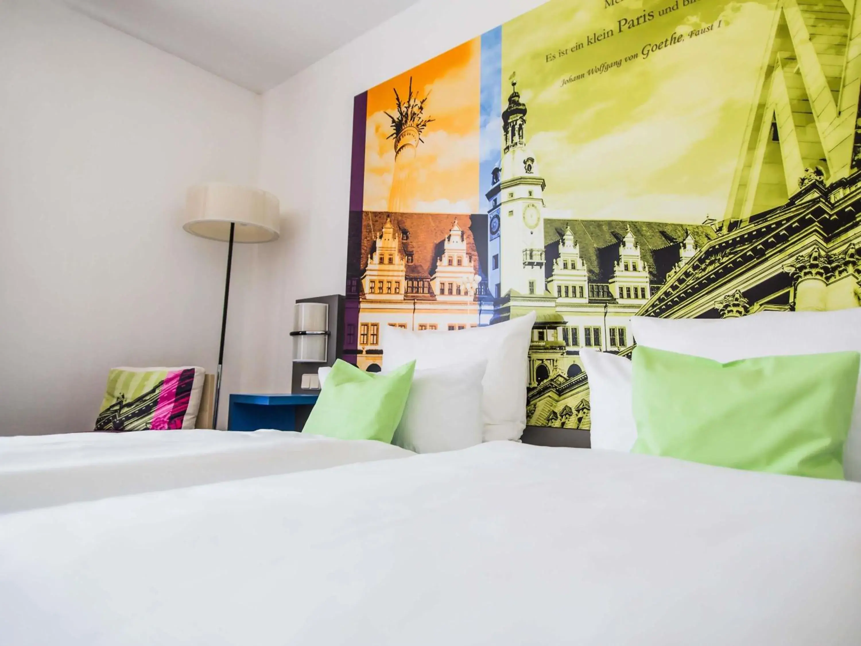 Bedroom, Bed in ibis Styles Leipzig Bedroom, Bed in ibis Styles Leipzig