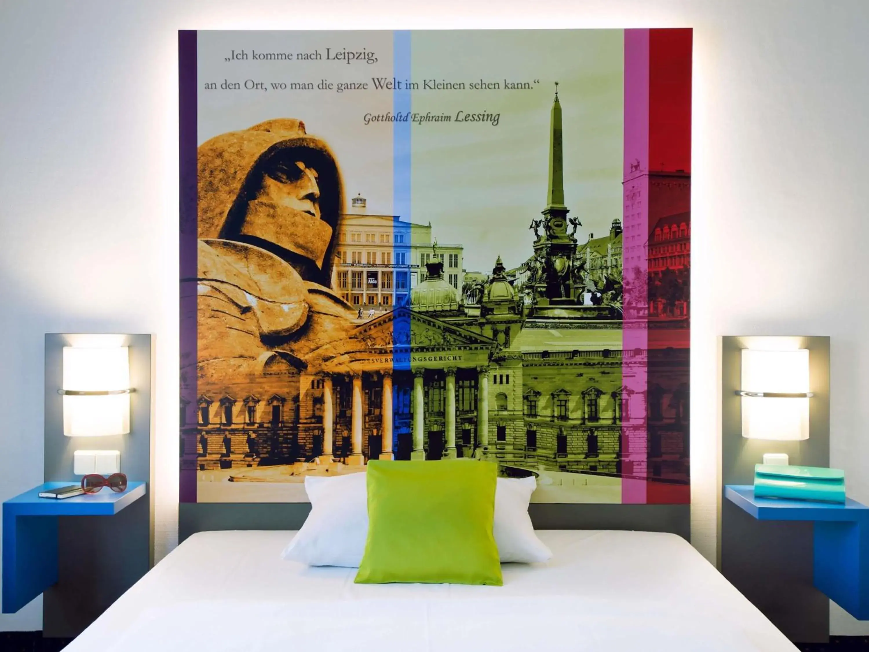 Bedroom, Bed in ibis Styles Leipzig Bedroom, Bed in ibis Styles Leipzig